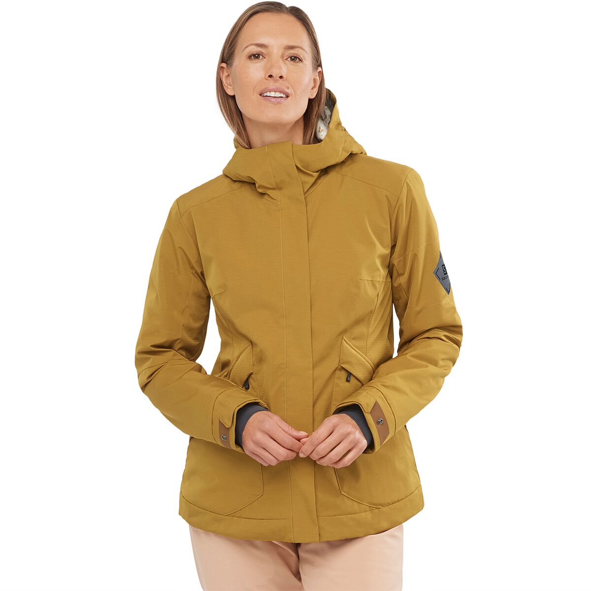Image of Salomon Snow Rebel Jacket - Women's Cumin, XL