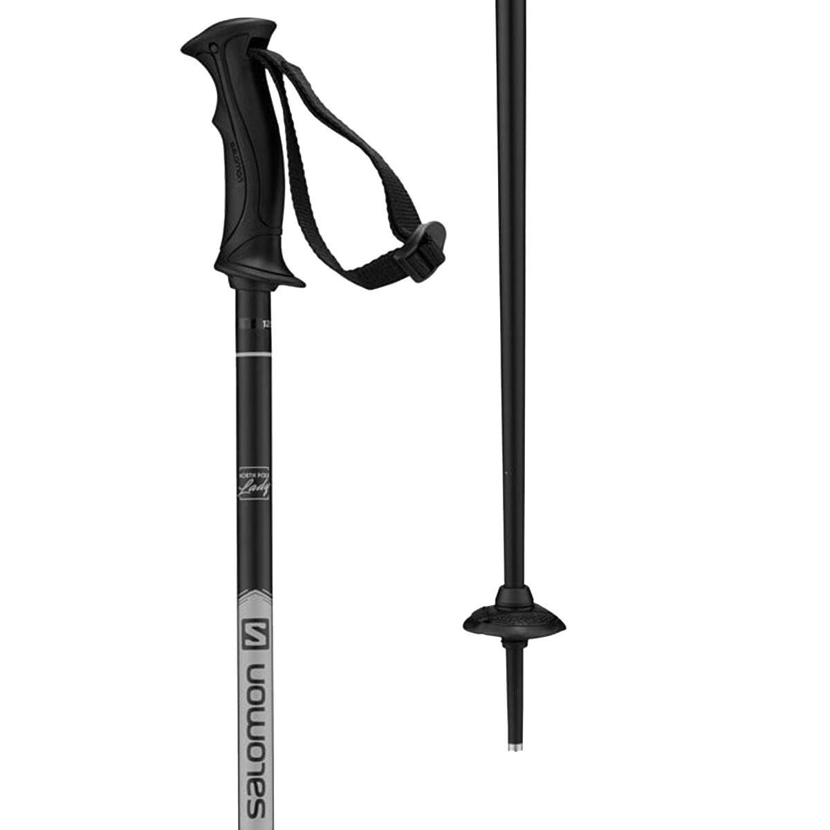 Salomon Northpole Lady Ski Poles - Women's Black, 100cm