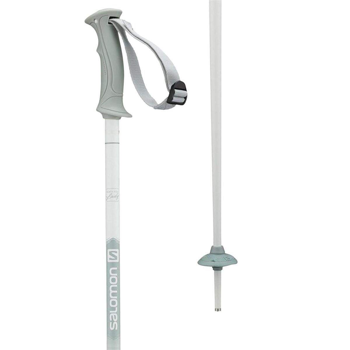 Salomon Northpole Lady Ski Poles - Women's Grey, 100cm