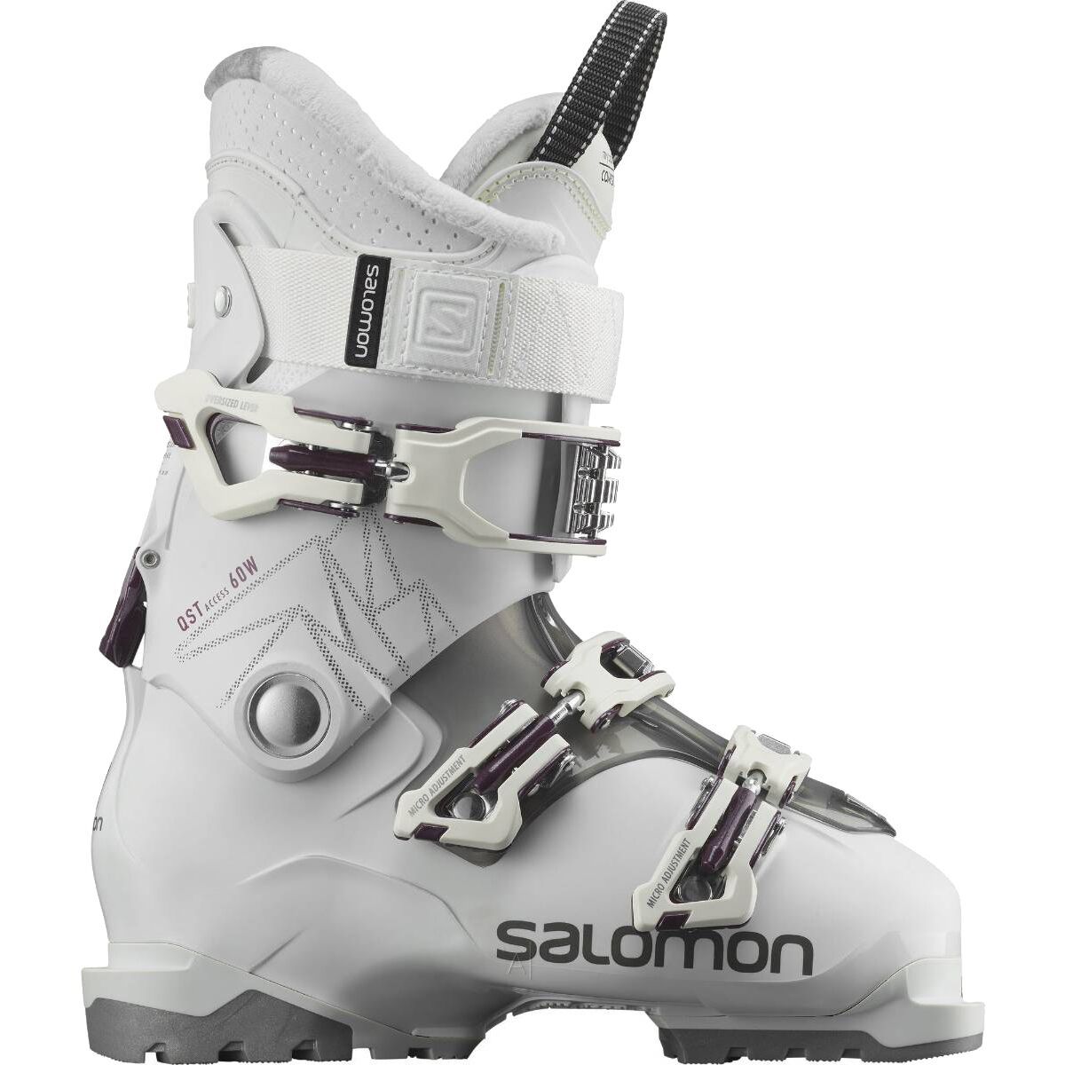Salomon QST Access 60 Touring Boot - Women's White, 23.5