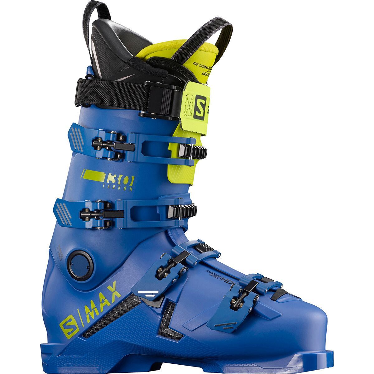 Salomon S/Max 130 Carbon Ski Boot - 2022 Race Blue, 26.5