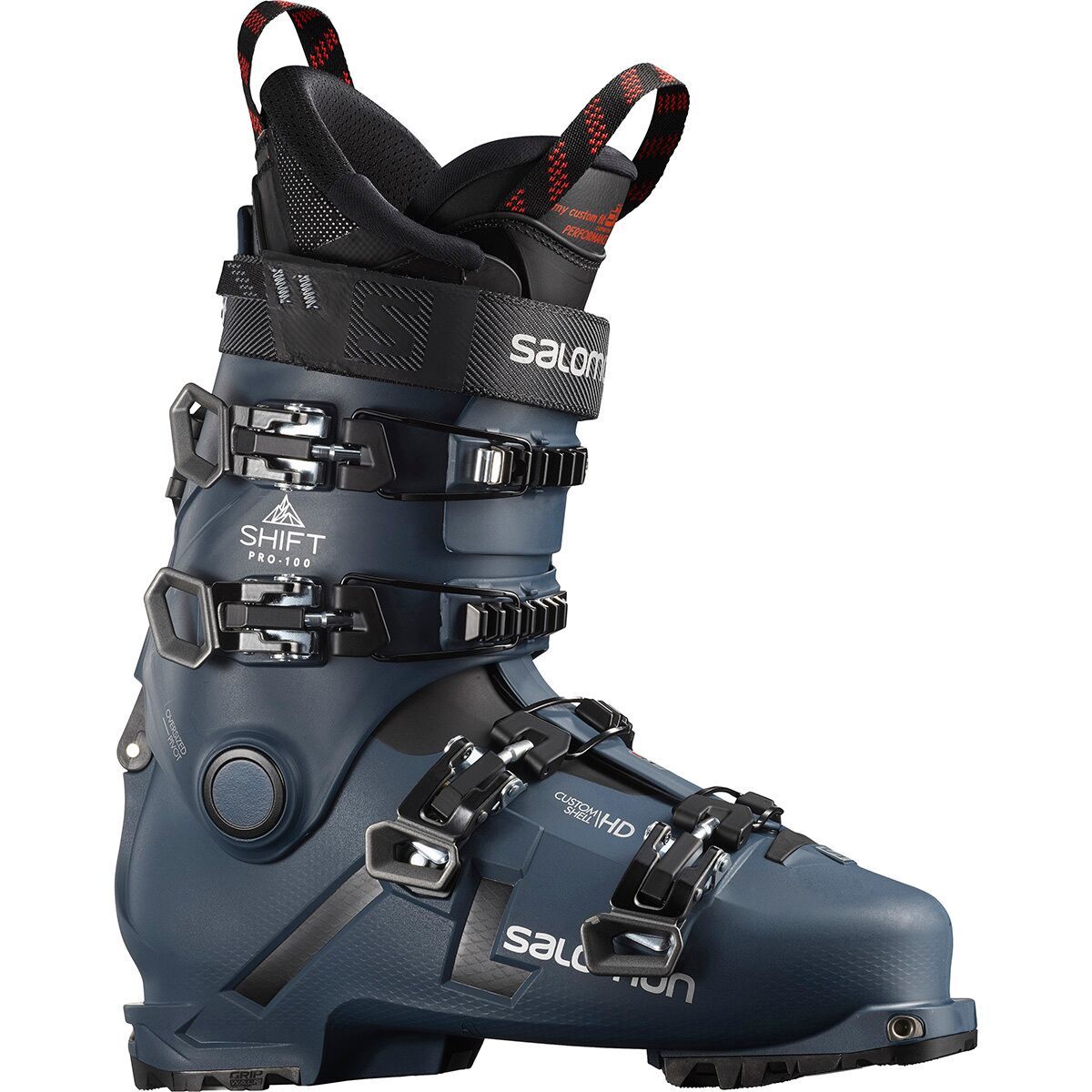 Image of Salomon Shift Pro 100 Alpine Touring Boot - 2022 Petrol Blue, 26.5