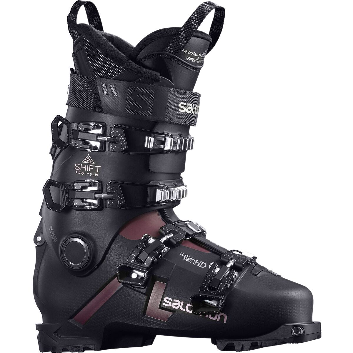 Image of Salomon Shift Pro 90 Alpine Touring Boot - 2022 - Women's Black, 27.5