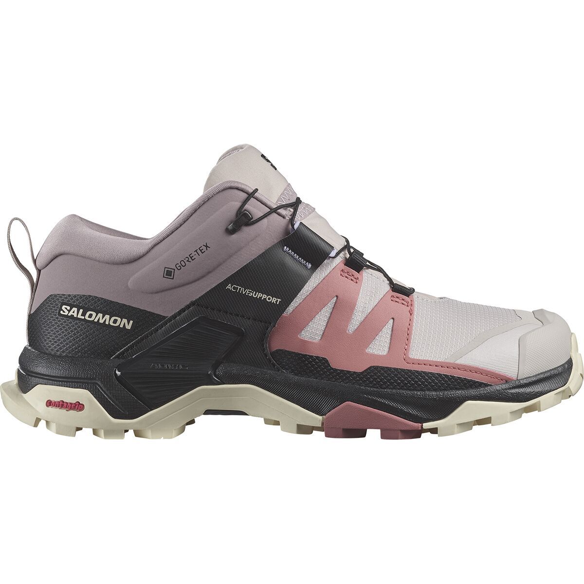 Salomon X Ultra 4 GTX Hiking Shoe - Women's Ashes Of Roses/Light Mahogany, US 11.0/UK 9.5