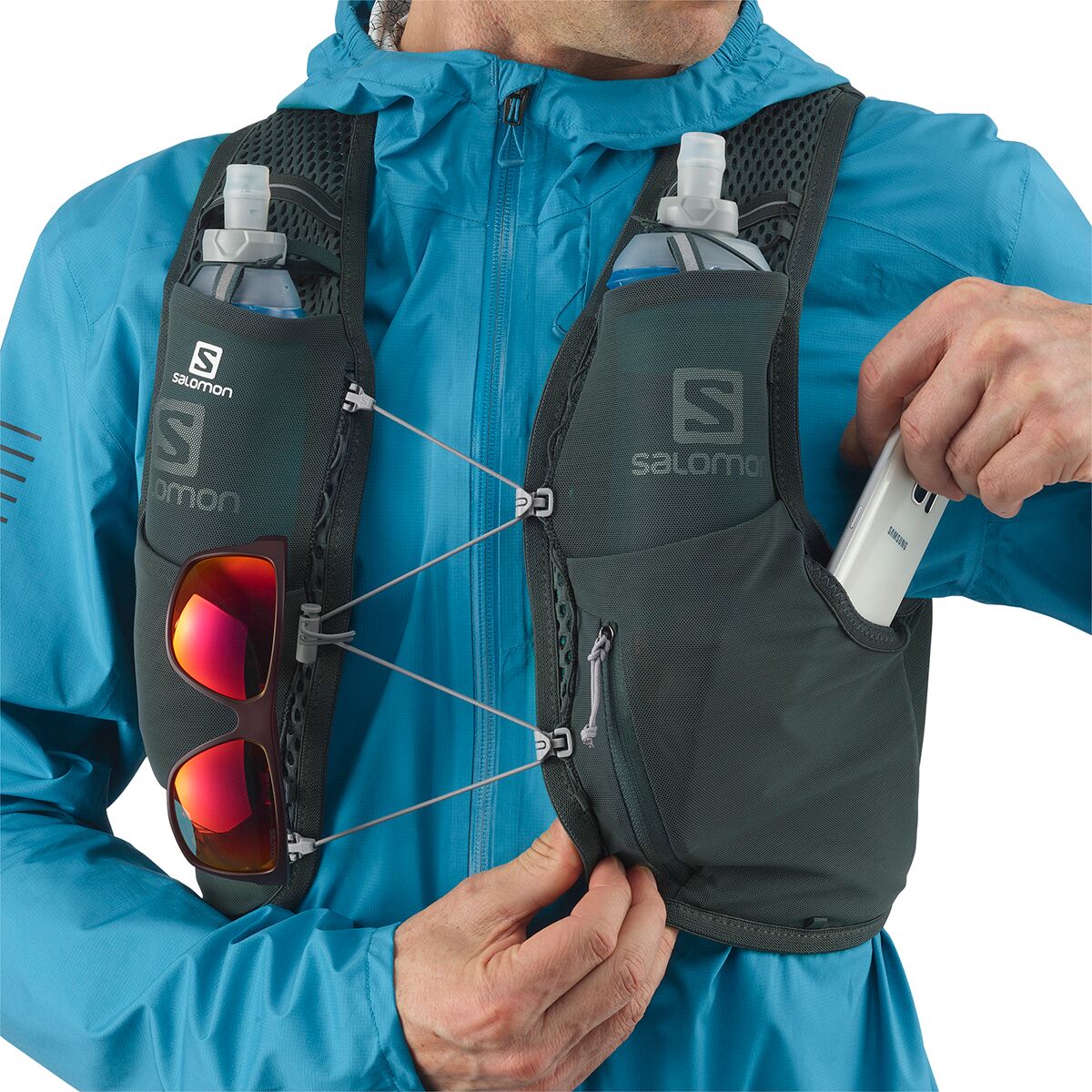 Salomon Active Skin 4L Set Vest - Hike & Camp