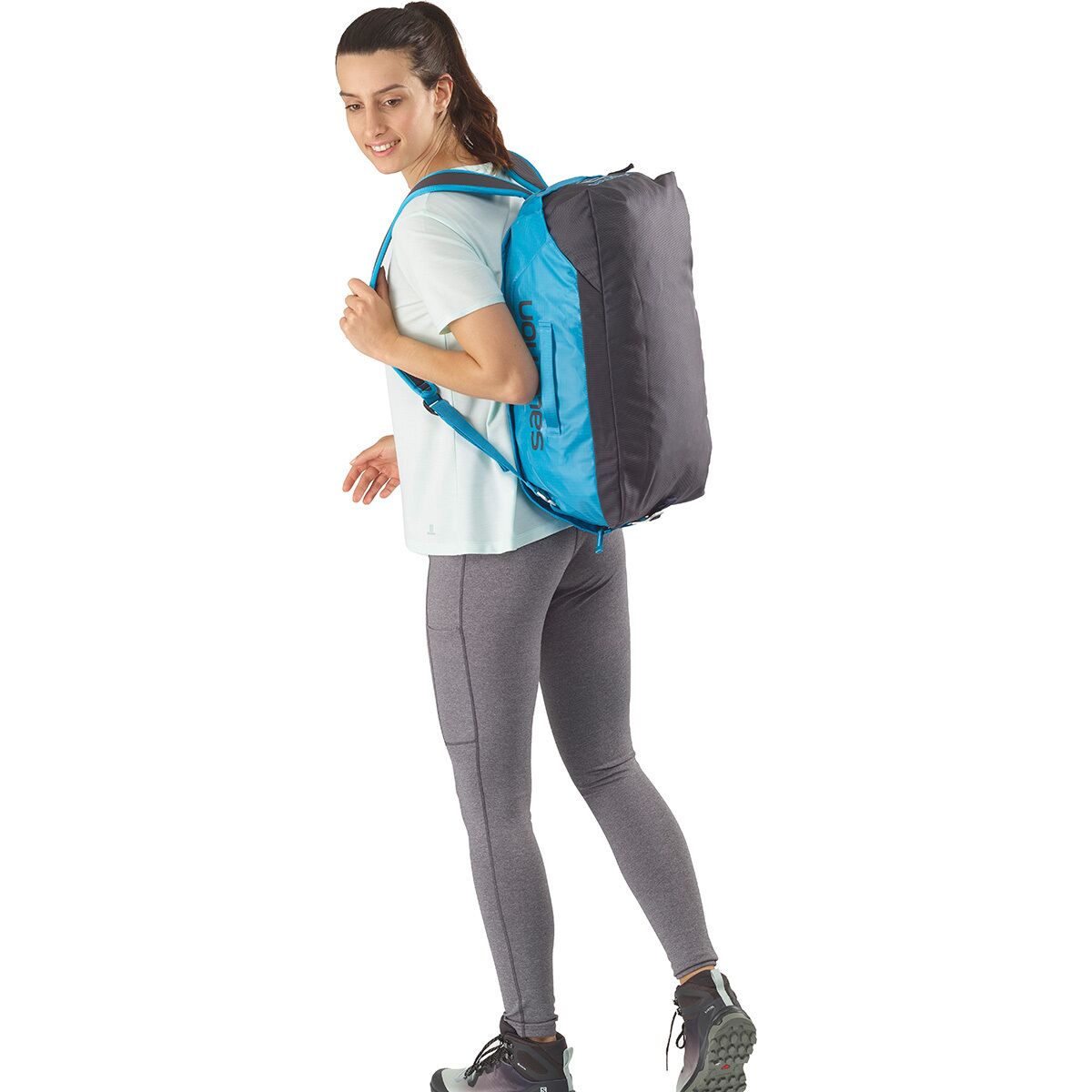 SALOMON - 〇〇SALOMON サロモン スポーツバッグ OUTLIFE 25 アウトライフ 容量25リットル HAWAIIAN OCEAN/NIGHT SKY LC1517200 HAWAIIAN OCEAN/NIGHT SKY Salomon Outlife 25L Duffel Bag - Accessories