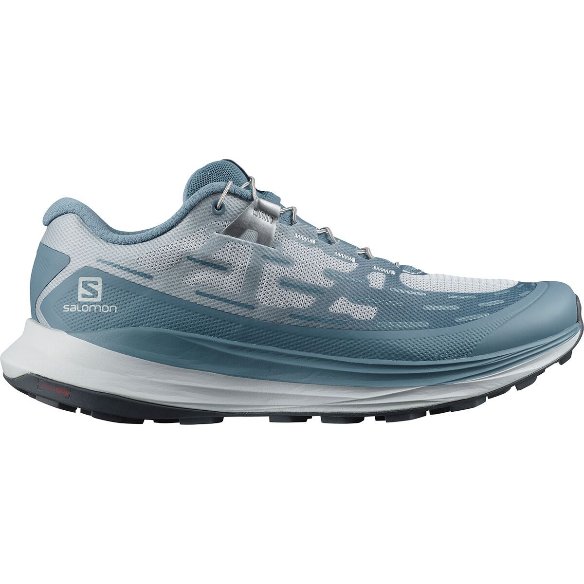 Salomon Ultra Glide Trail Running Shoe - Women's Bluestone/Pearl Blue/Ebony, 10.5