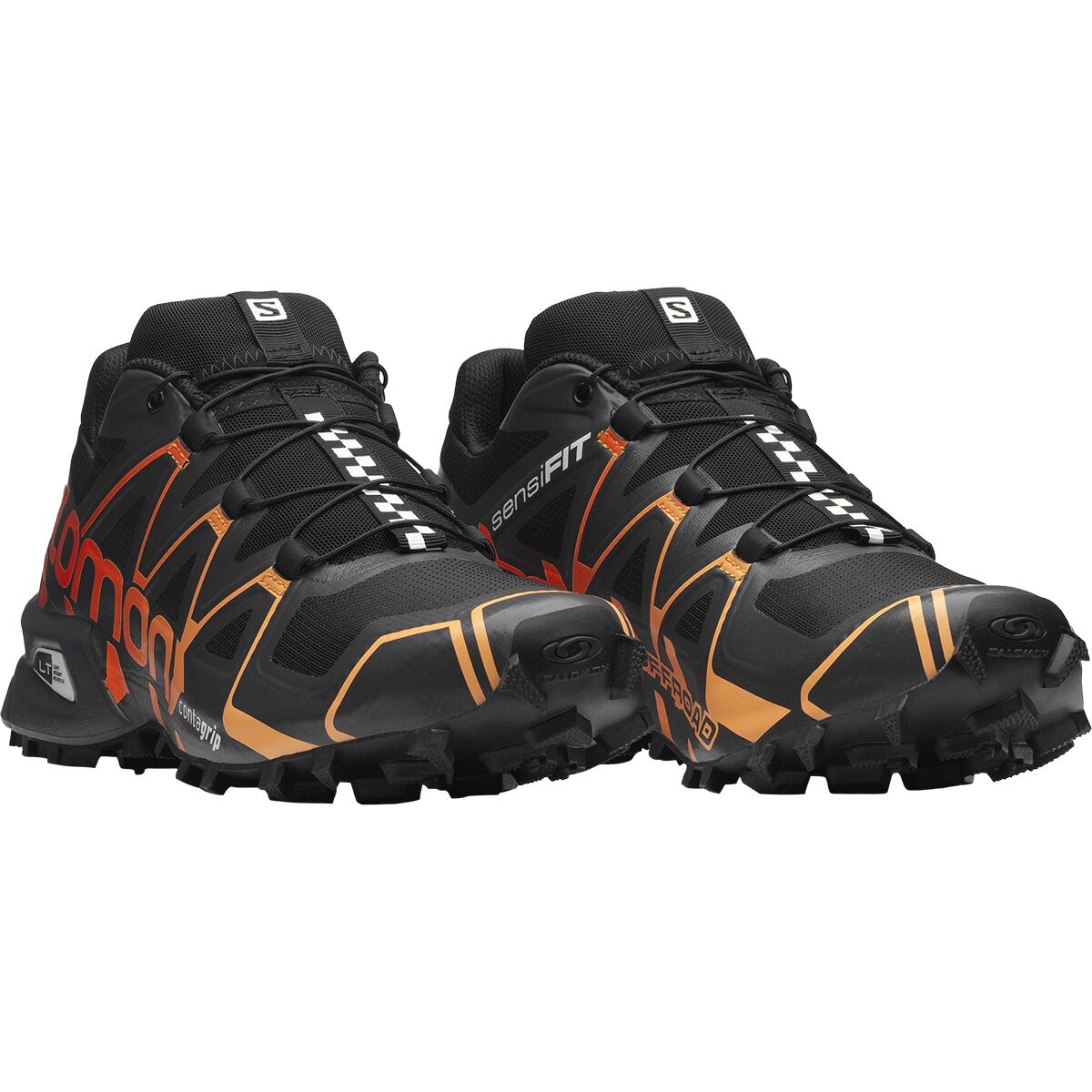 Salomon Speedcross Offroad Cantaloupe Men 11 / Wmns 12 Trail Running Hiking  Shoe