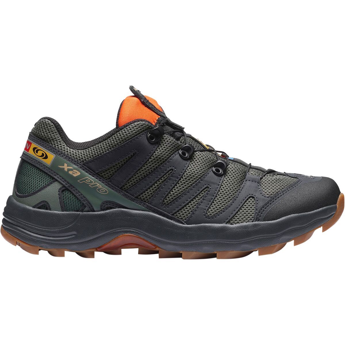 Salomon XA Pro 1 Shoe Castor Gray/Safari/Red Orange, US 5.0/UK 4.5
