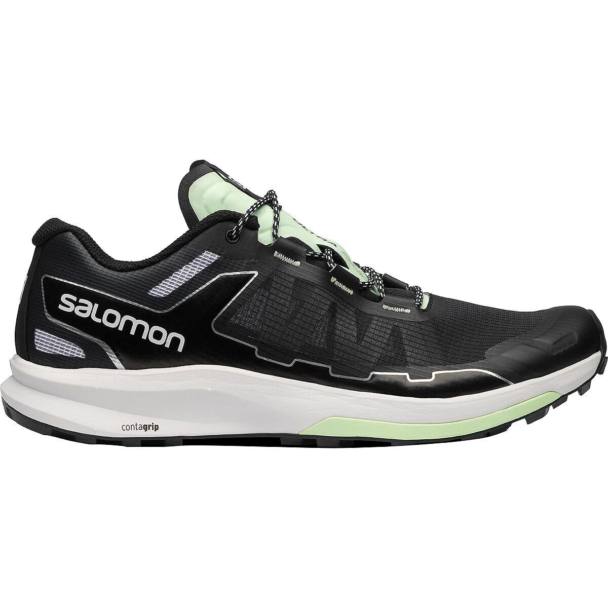Salomon Ultra Raid Shoe Black/White/Patina Green, US 6.0/UK 5.5