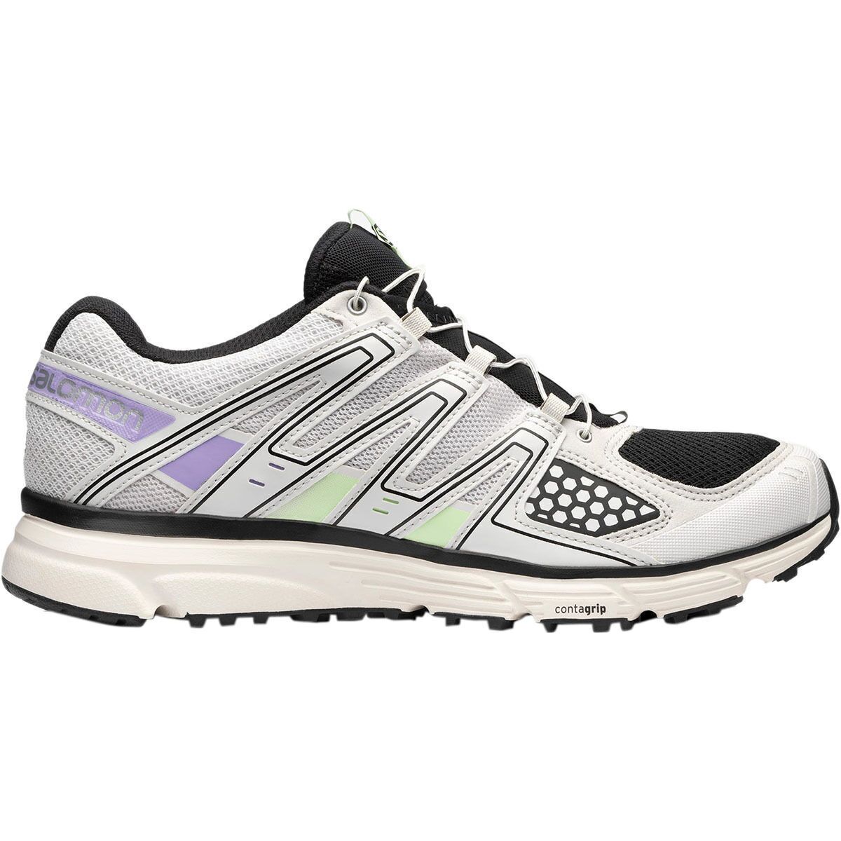 Salomon X-Mission 3 Shoe Nimbus Cloud/Patina Green/Lavender, US 11.5/UK 11.0