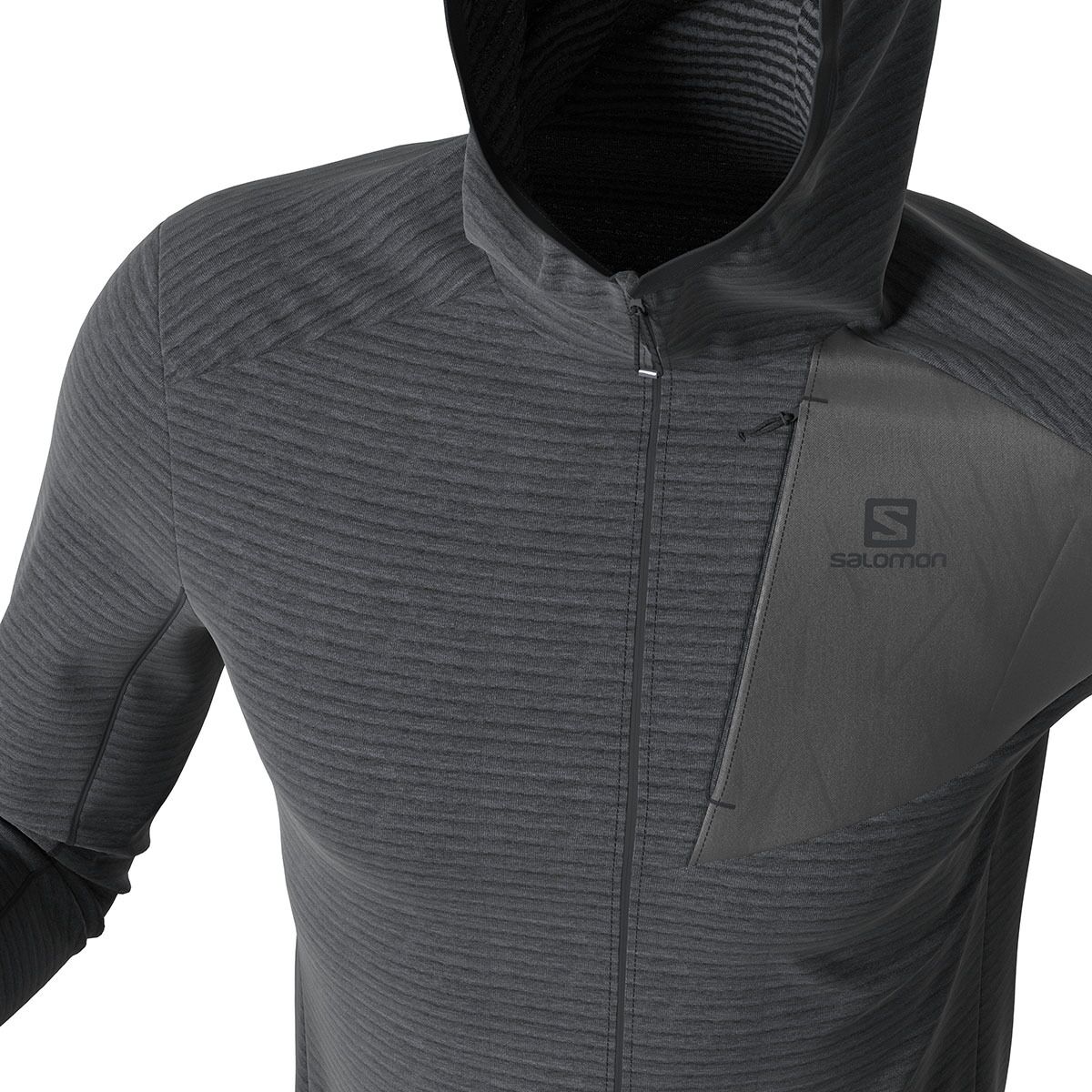Salomon Essential Lightwarm Full-Zip Hoodie - Men's - Clothing