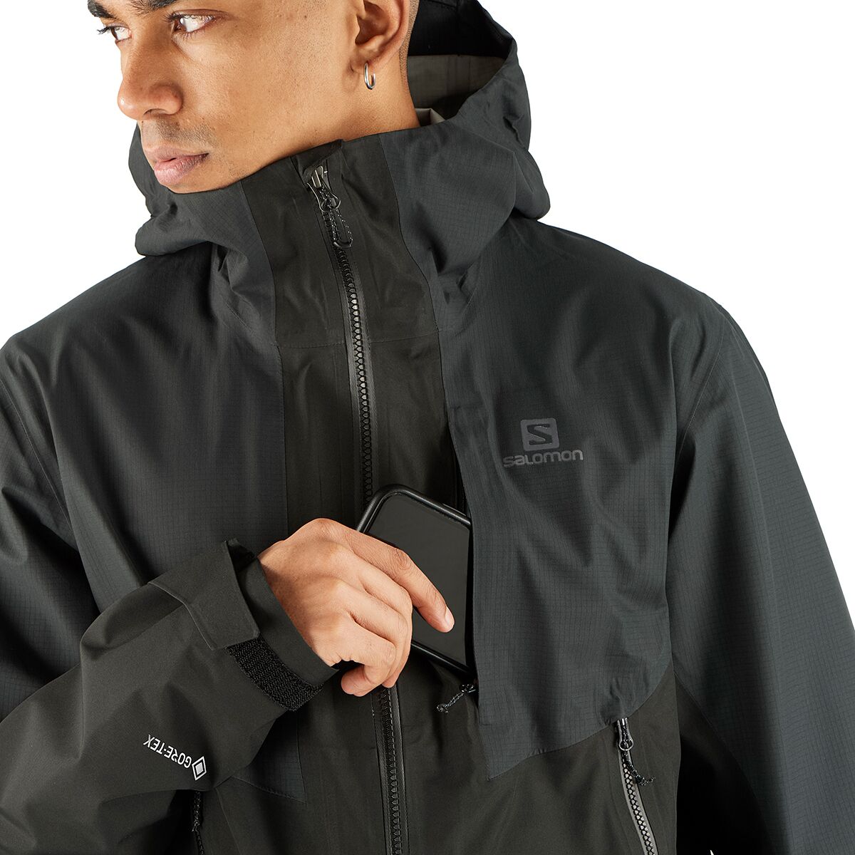 Traditional Custodian Mechanics Salomon Outline GORE-TEX Hybrid Jacket - Men's - Clothing