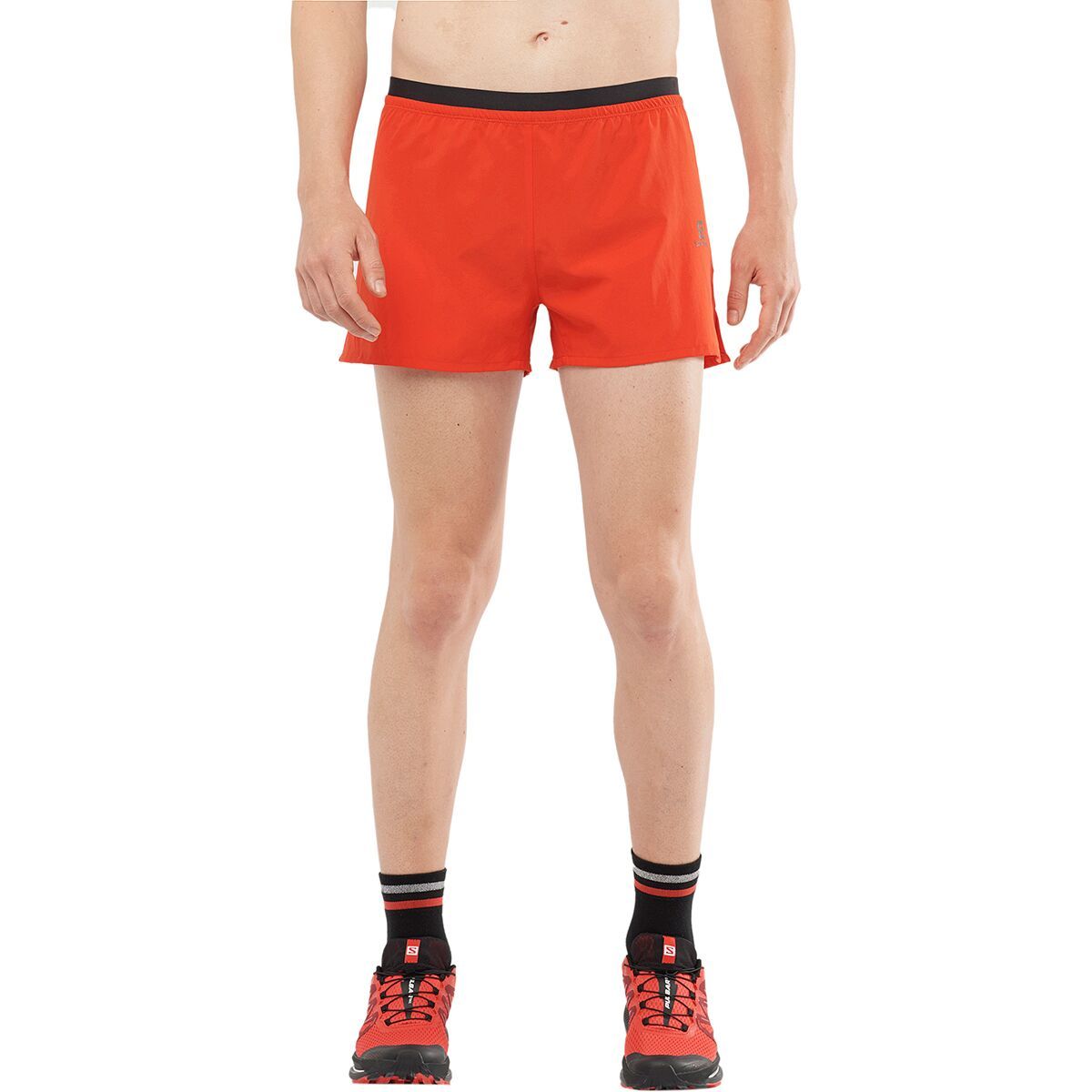 Salomon Cross 3in Short - Men's Fiery Red, M