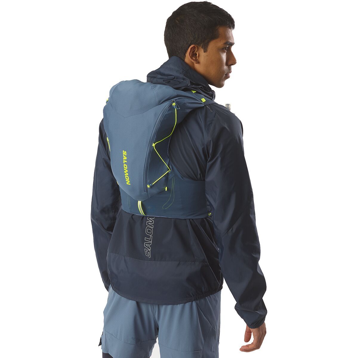 Salomon ADV Skin 12L Set Hydration Vest Bering Sea/Flint Stone, XL