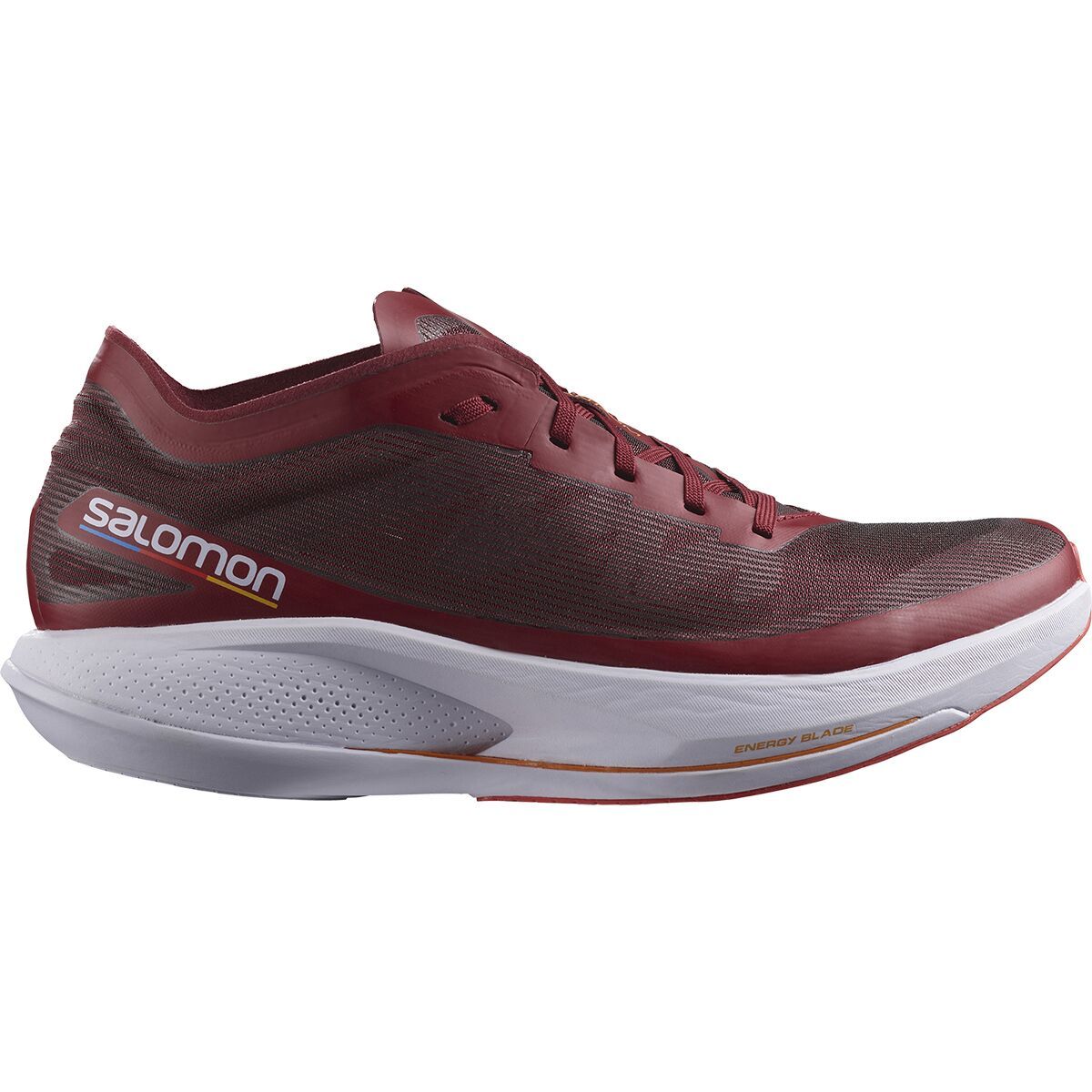 Salomon Phantasm Running Shoe - Men's Biking Red/Purple Heather/Vibrant Orange, US 7.0/UK 6.5