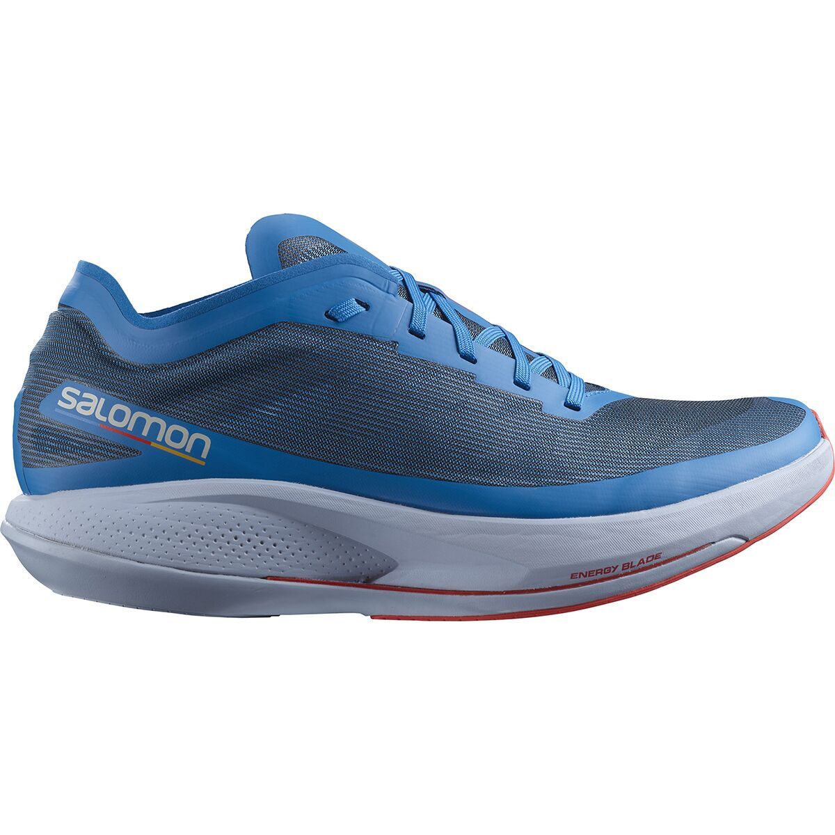 Salomon Phantasm Running Shoe - Men's Indigo Bunting/Kentucky Blue/Poppy Red, US 13.0/UK 12.5