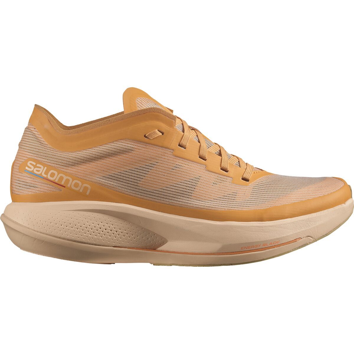 Salomon Phantasm Running Shoe - Women's Blazing Orange/Almond Cream/Leek Green, 11.0