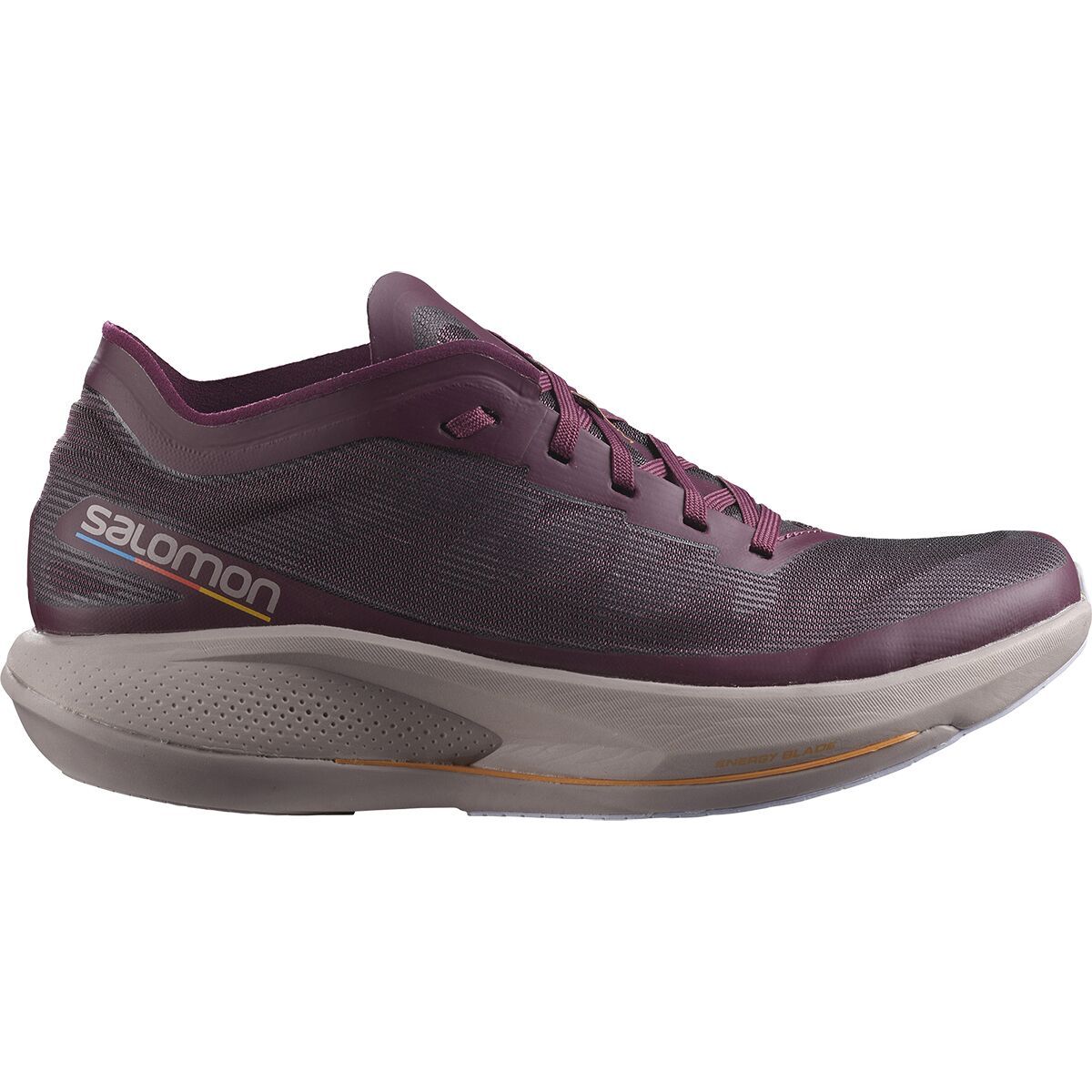 Salomon Phantasm Running Shoe - Women's Grape Wine/Quail/Purple Heather, 7.5