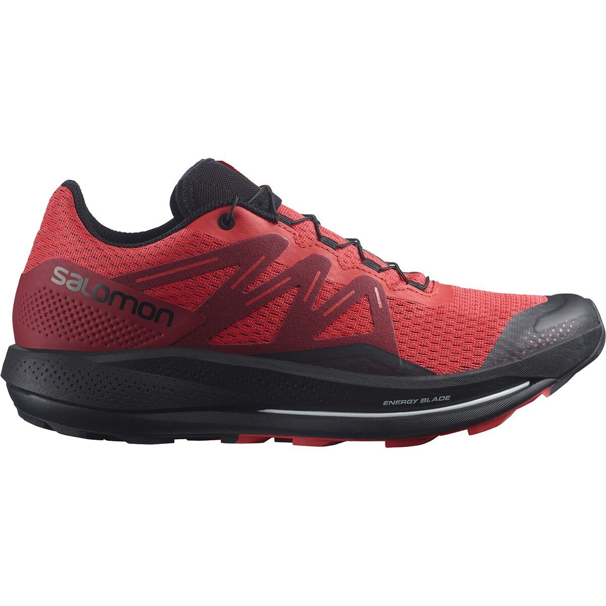 Salomon Pulsar Trail Running Shoe - Men's Poppy Red/Biking Red/Black, US 8.5/UK 8.0
