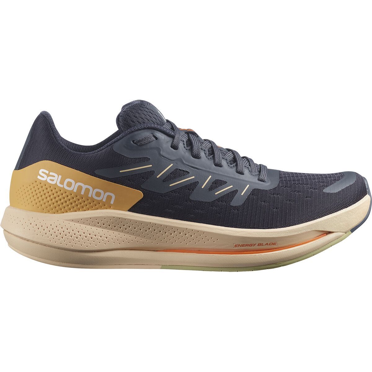 Salomon Spectur Running Shoe - Women's Ebony/Almond Cream/Leek Green, 8.0