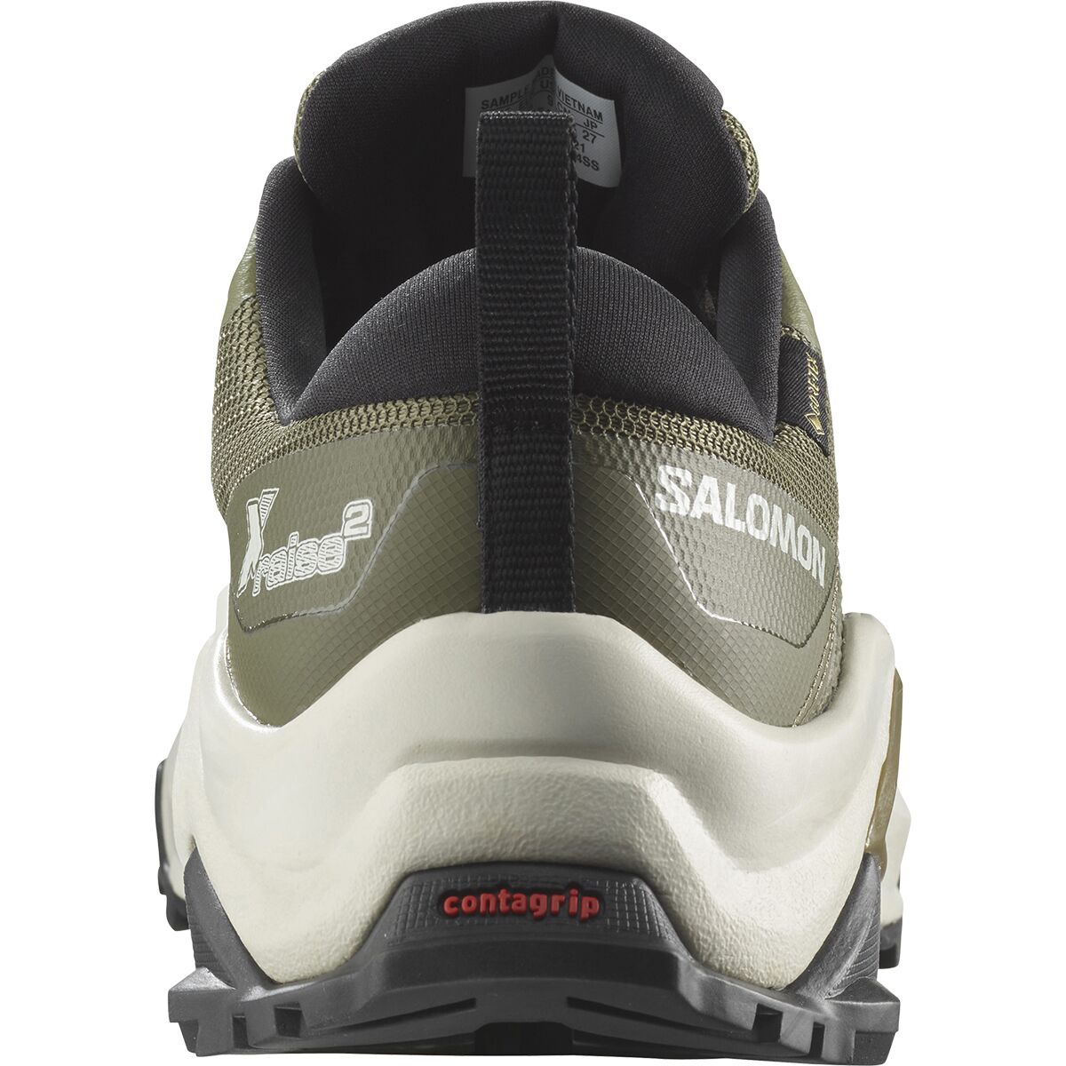 SALOMON X Raise 2 Zapatilla Outdoor Hombre Impermeable Gris Salomon