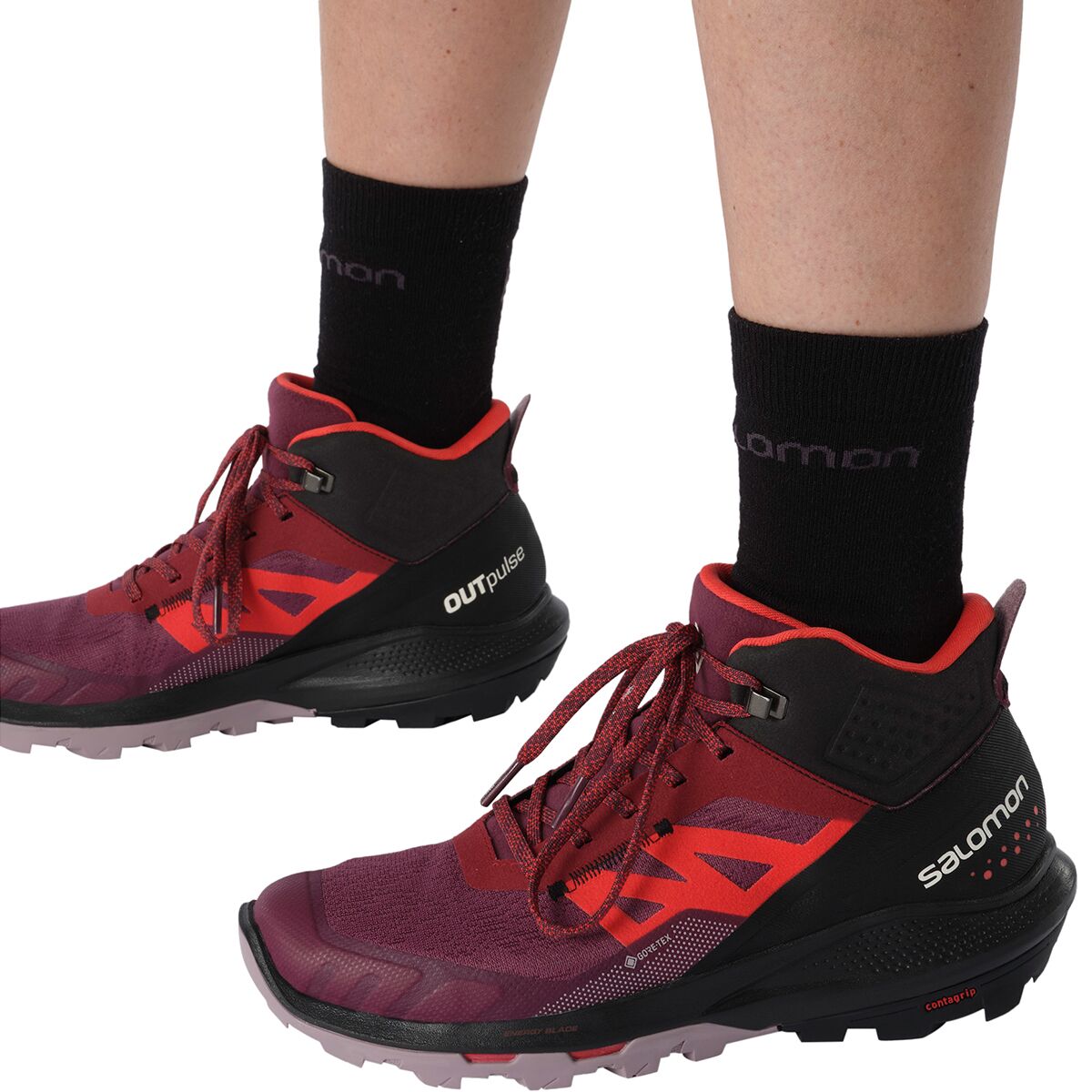 Salomon gore tex clearance hiking boots women's