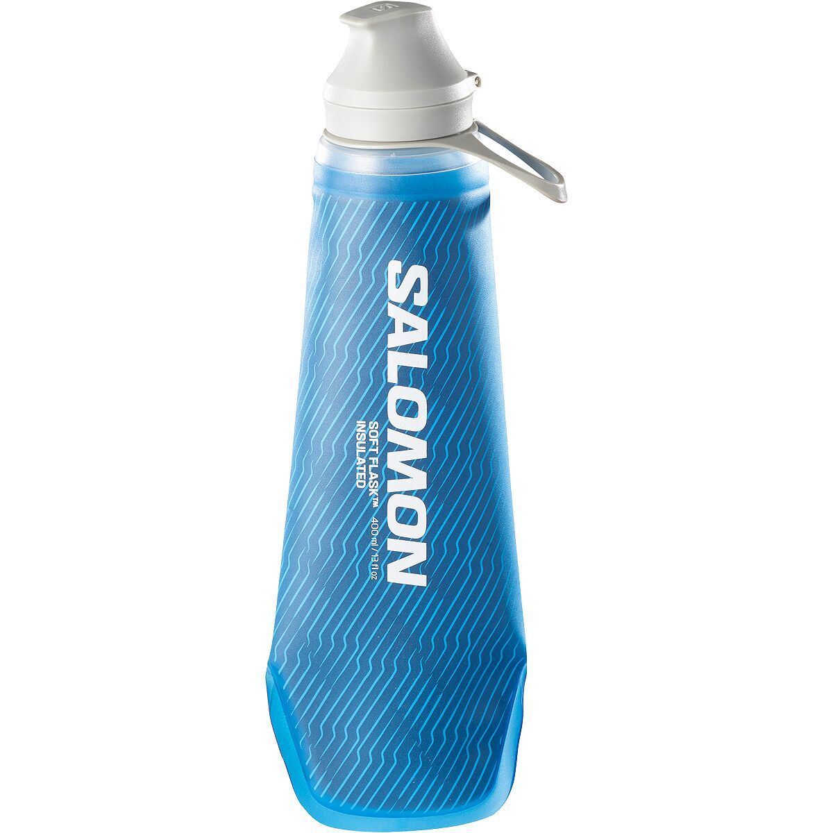 Salomon Soft Flask 400ml Water Bottle - 42mm Clear Blue, 42mm Cap