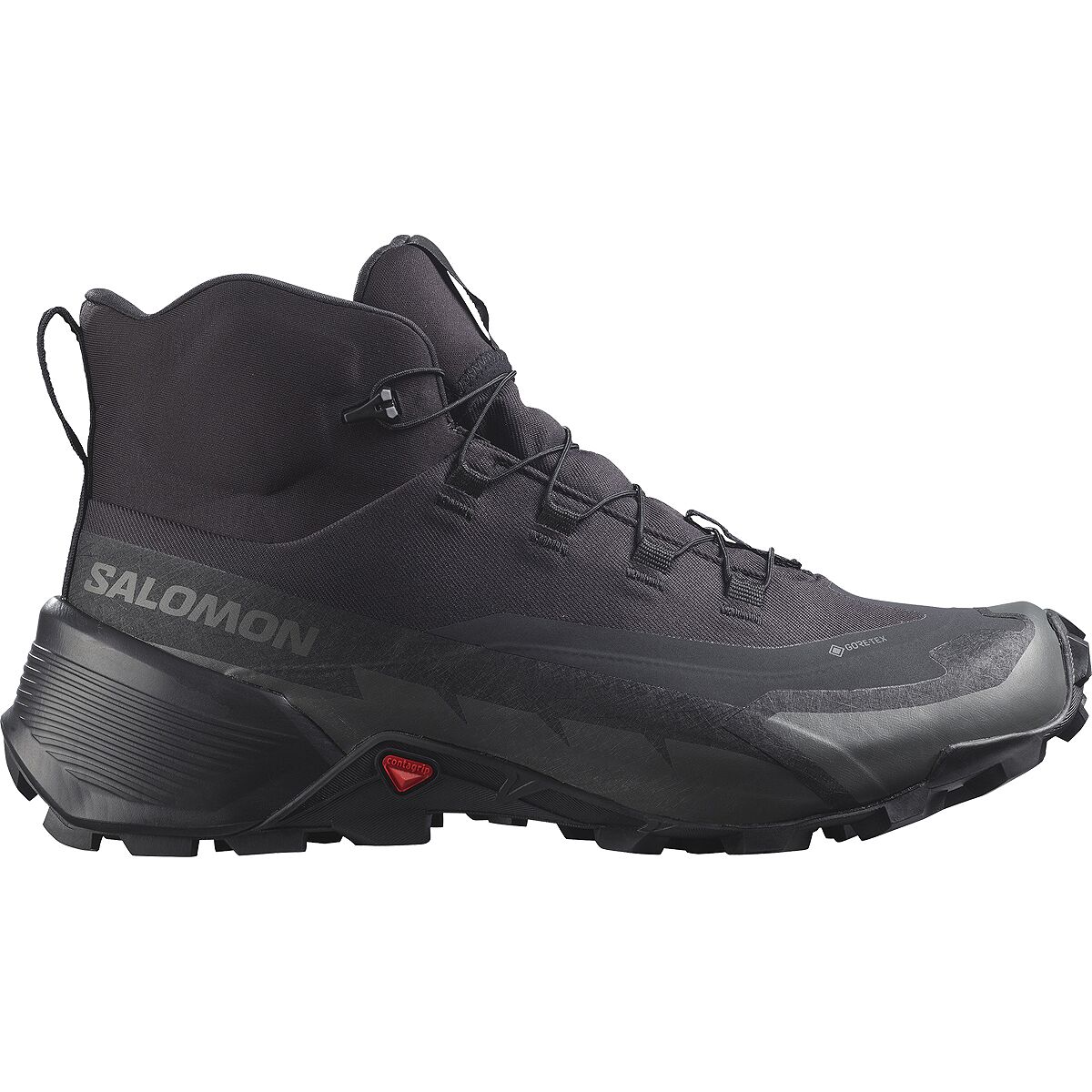 Salomon Cross Hike 2 Mid GTX Boot - Men's Black/Black/Magnet US 10.5/UK 10.0