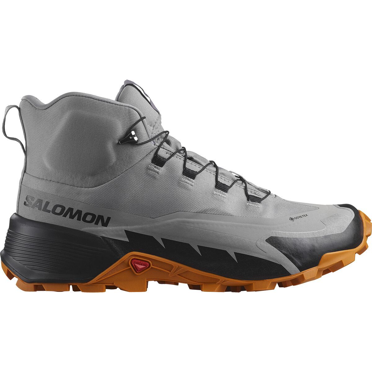 Salomon Cross Hike 2 Mid GTX Boot - Men's Gull Marmalade Black, US 13.0/UK 12.5