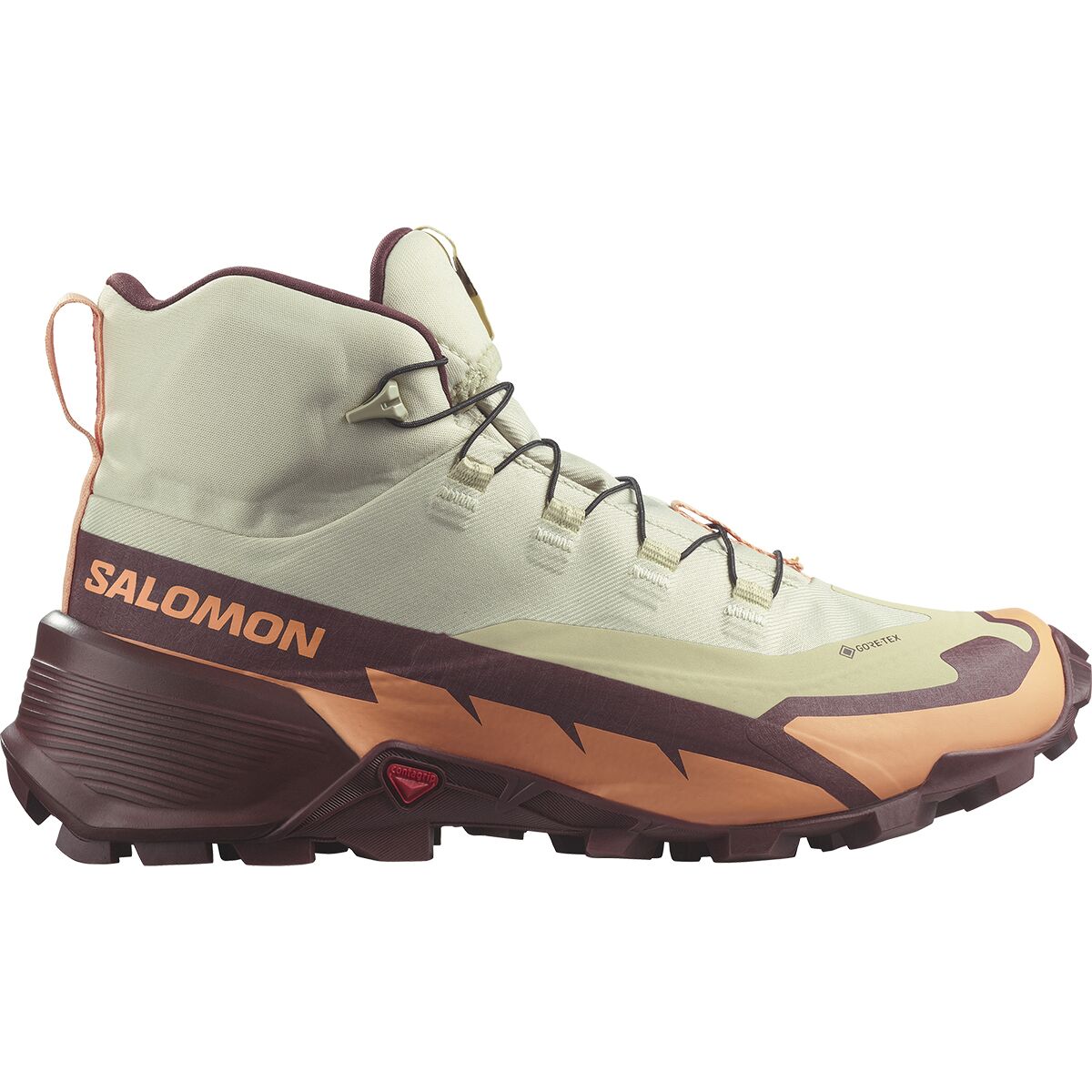 Salomon Cross Hike 2 Mid GTX Boot - Women's Alfalfa/Cantaloupe/Bitter Chocolate US 10.0/UK 8.5