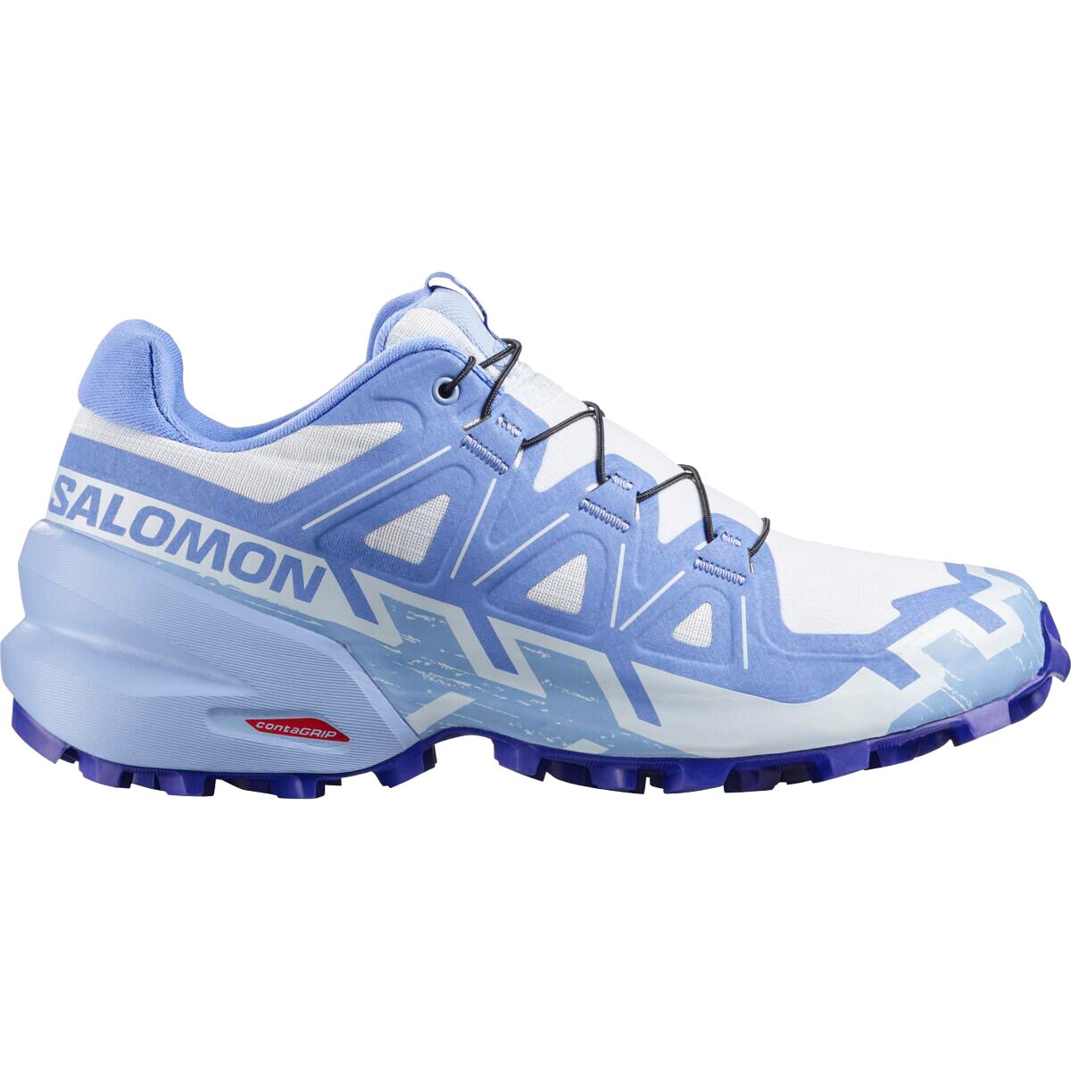 Image of Salomon Speedcross 6 Trail Running Shoe - Women's Ancient Water/Brunnera Blue, US 6.5/UK 5.0