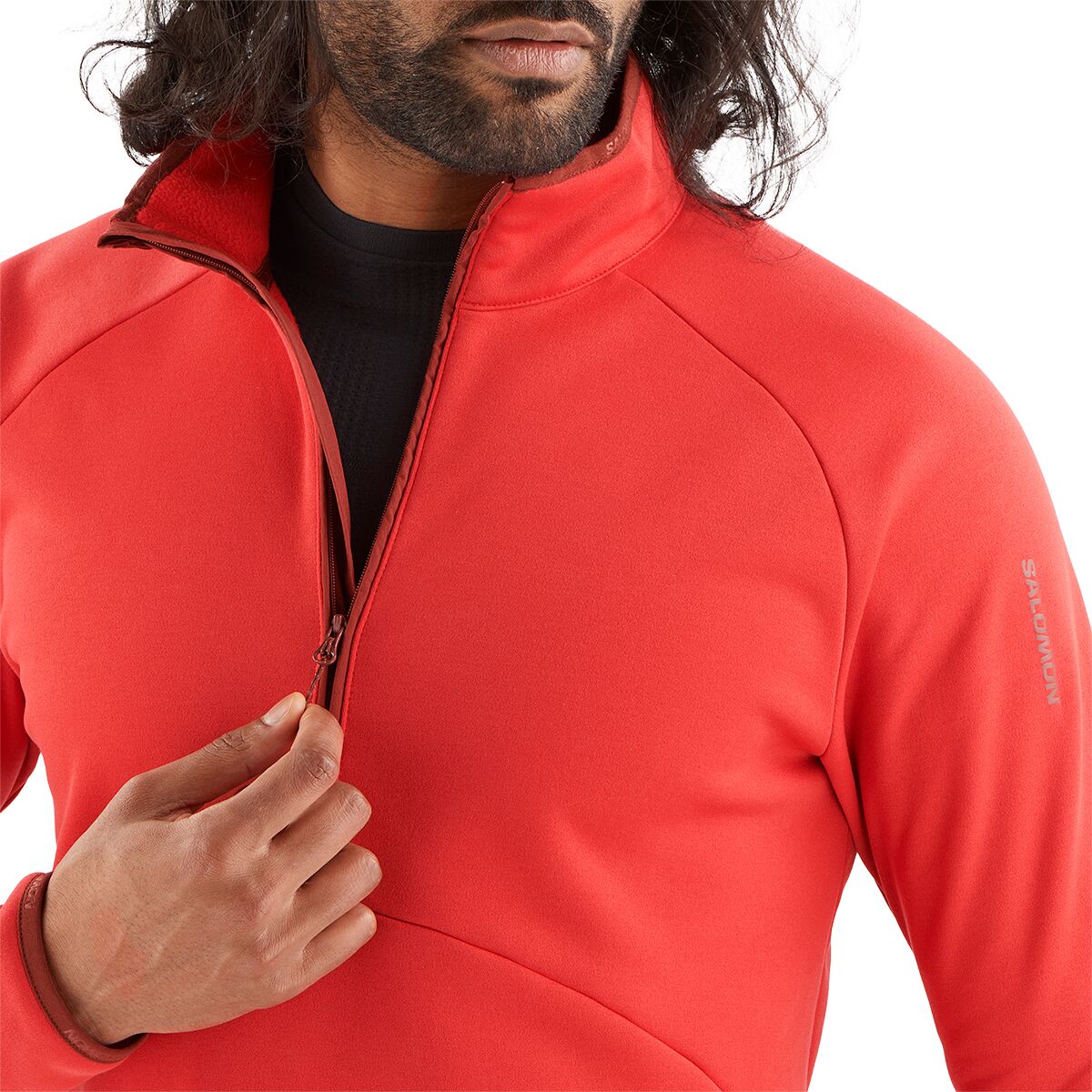 Salomon Essential Warm 1/2-Zip Mid Top - Men's - Clothing