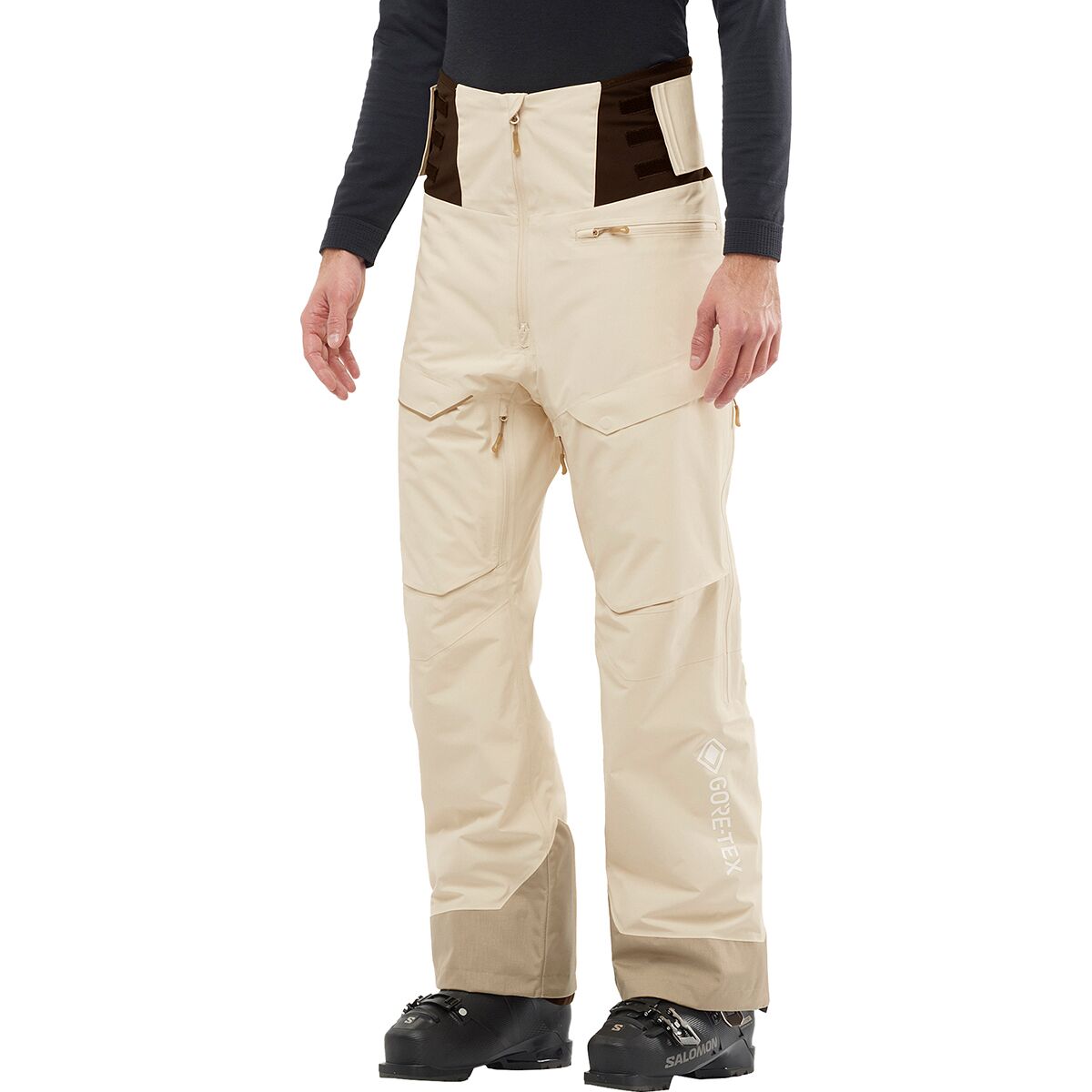 salomon gravity insulated gore tex ski jacket