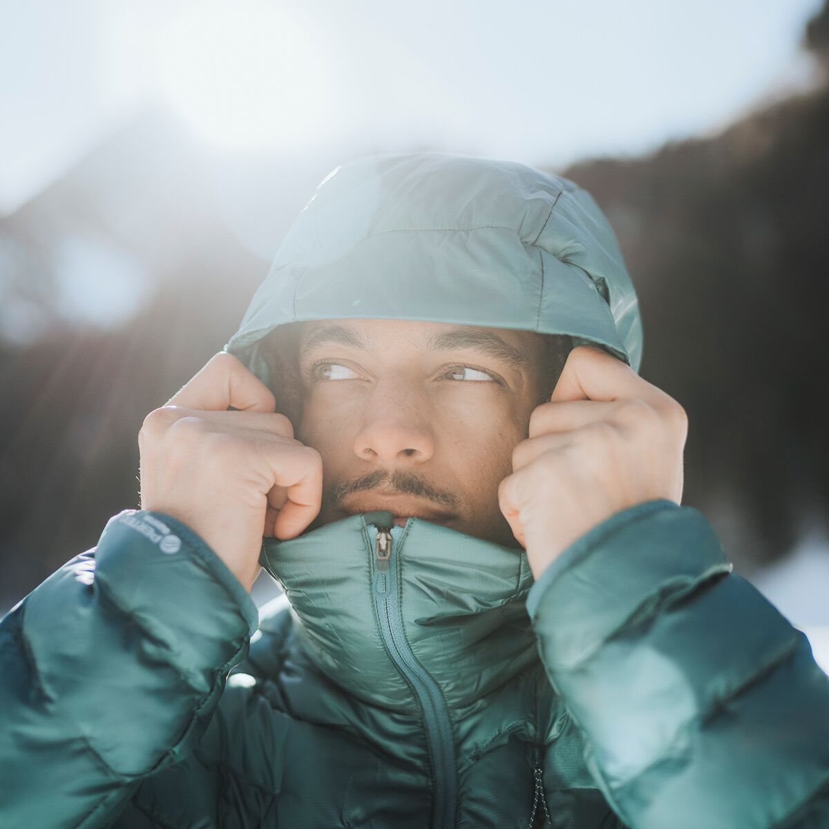 ジャケット・アウター salomon primaloft puffer jacket ice teal Salomon Outline Primaloft Hooded Jacket - Men's - Clothing