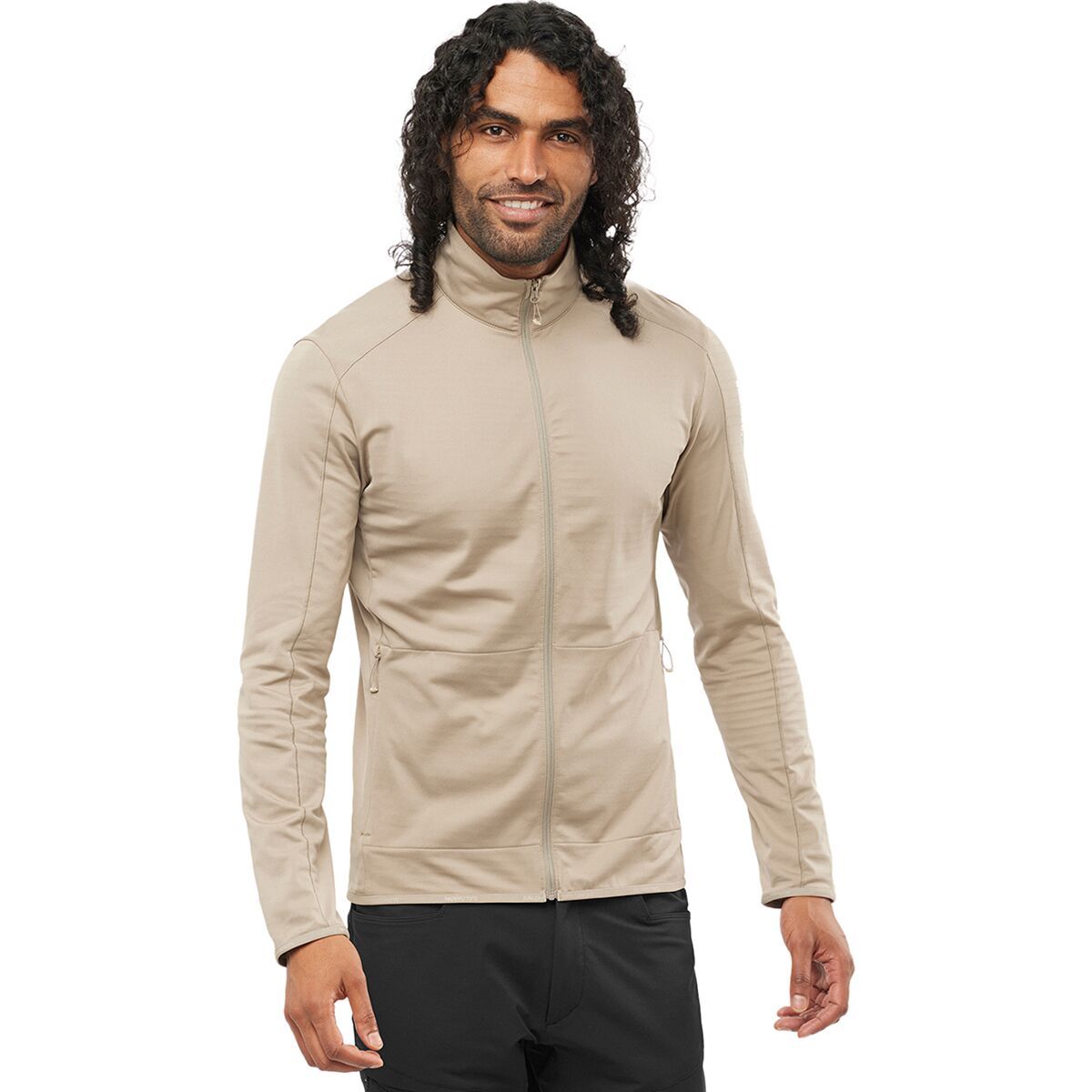 Salomon Outrack Full-Zip Mid Top - Men's Roasted Cashew, M