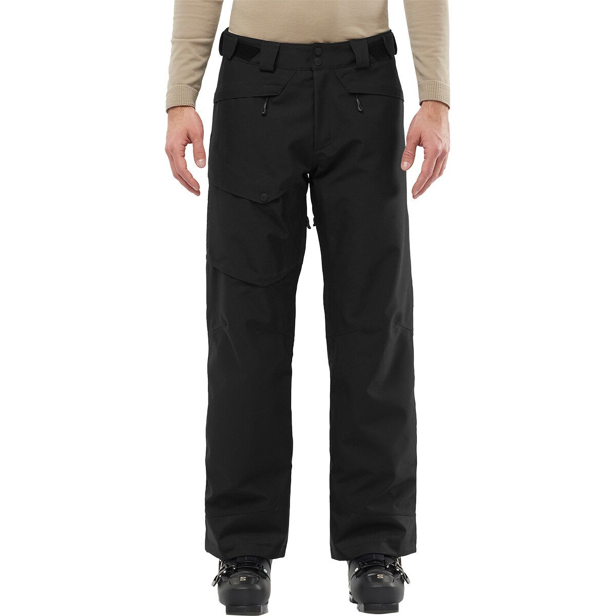 Salomon Untracked Pant - Men's Deep Black, XXL/Reg