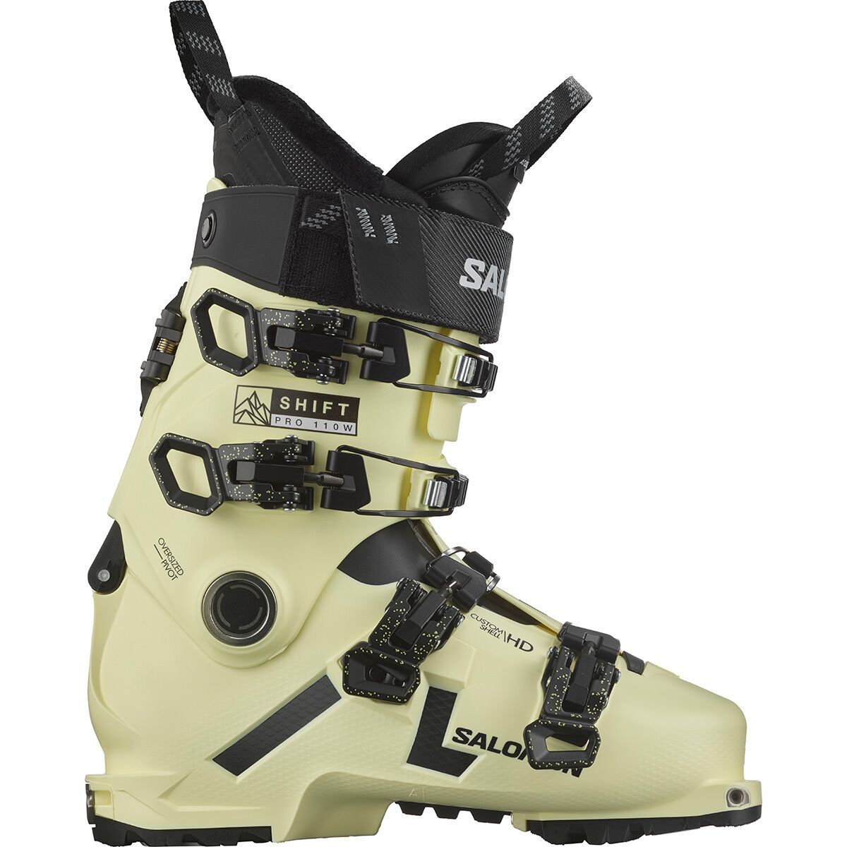 Salomon Shift Pro 110 Alpine Touring Boot - 2023 - Women's Tender Yellow/Black/White, 27.5