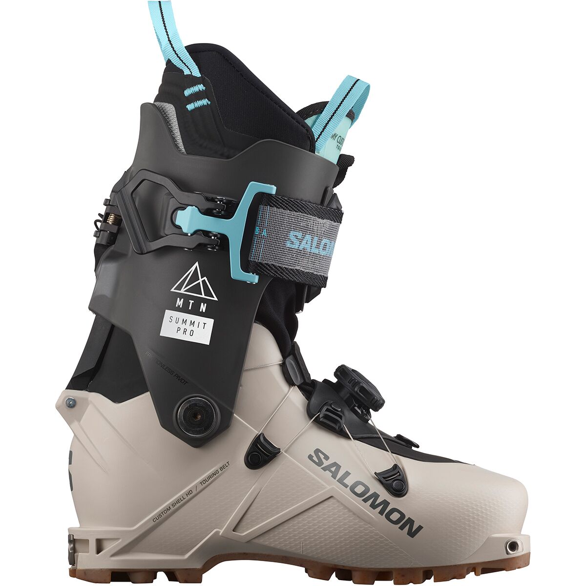 Image of Salomon MTN Summit Pro Touring Boot - 2025 - Women's Rainy Day/Belluga, 24.5