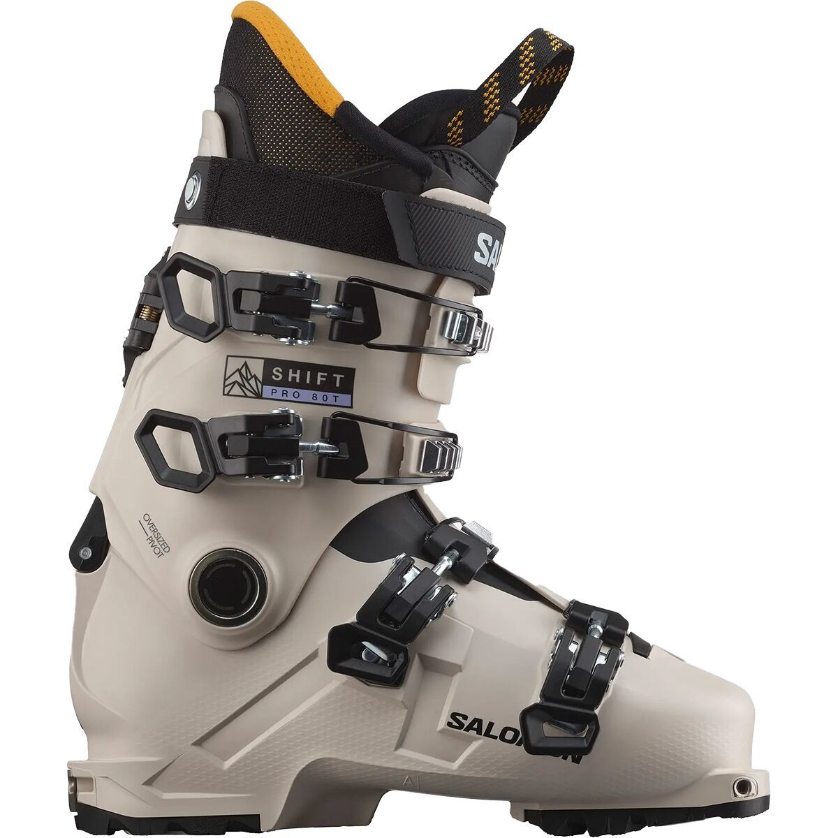 Salomon Salomon Shift Pro 80T AT Boot - 2025 - Kids' Rainy Day/Black, 24.0/24.5