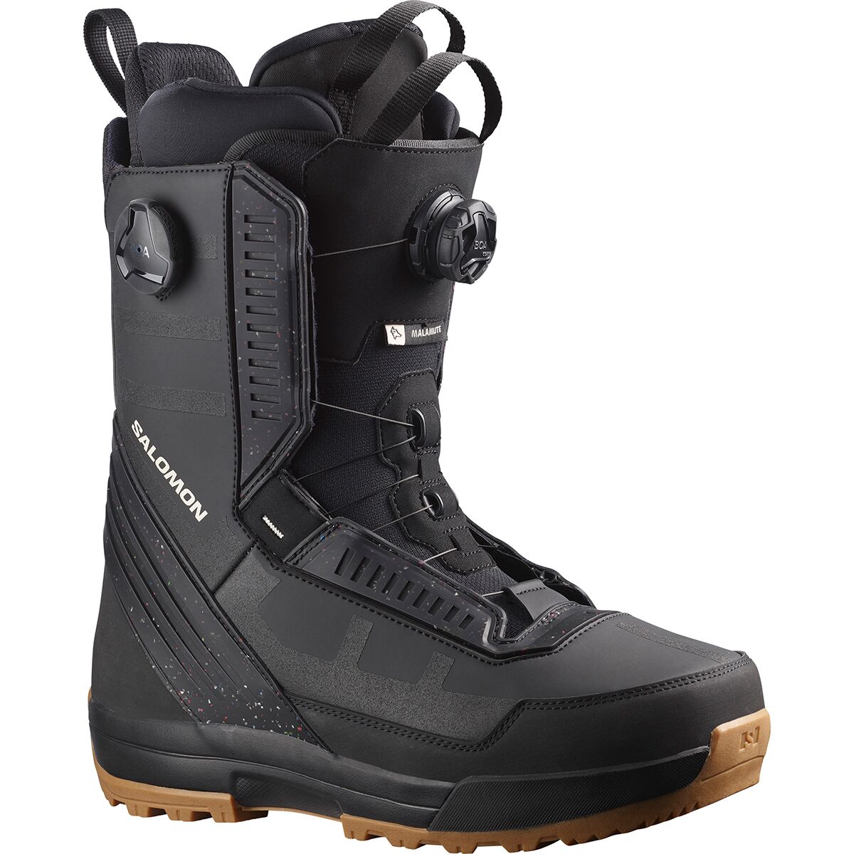 Salomon Malamute Dual Boa Snowboard Boot - 2024 Black