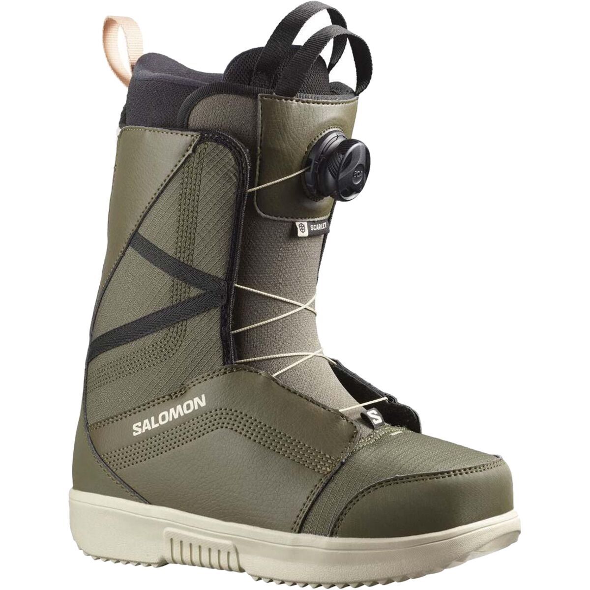 Image of Salomon Scarlet Boa Snowboard Boot - Women's - 2024 Army Green-X, 26.5