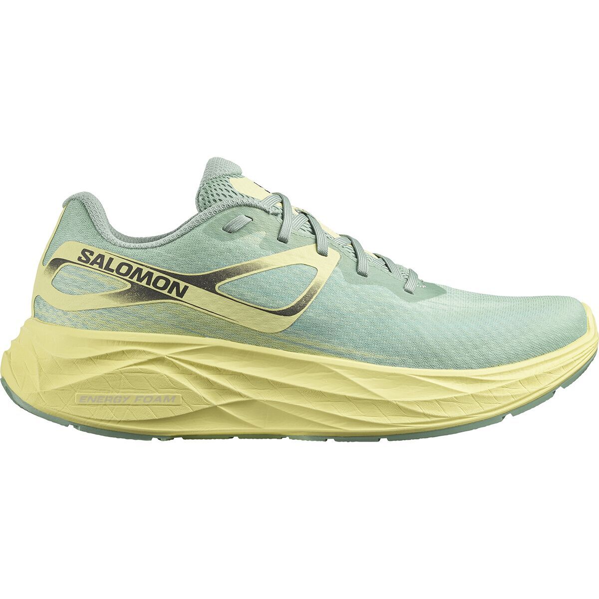 Salomon Aero Glide Running Shoe - Men's Granite Green Yellow Iris White, US 10.5/UK 10.0