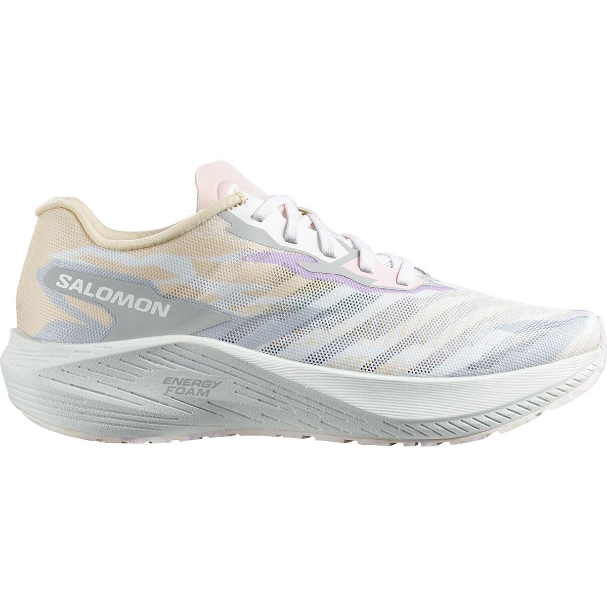 Salomon Aero Volt Running Shoe - Women's Tender Peach Pearl Blue White, US 6.5/UK 5.0