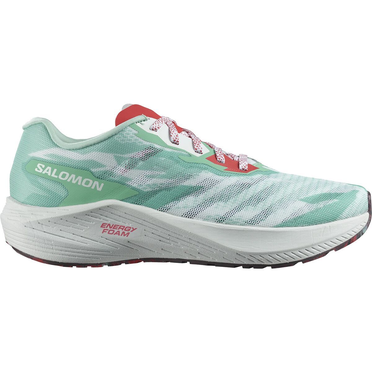 Salomon Aero Volt Running Shoe - Women's Yucca White Poppy Red, US 9.5/UK 8.0