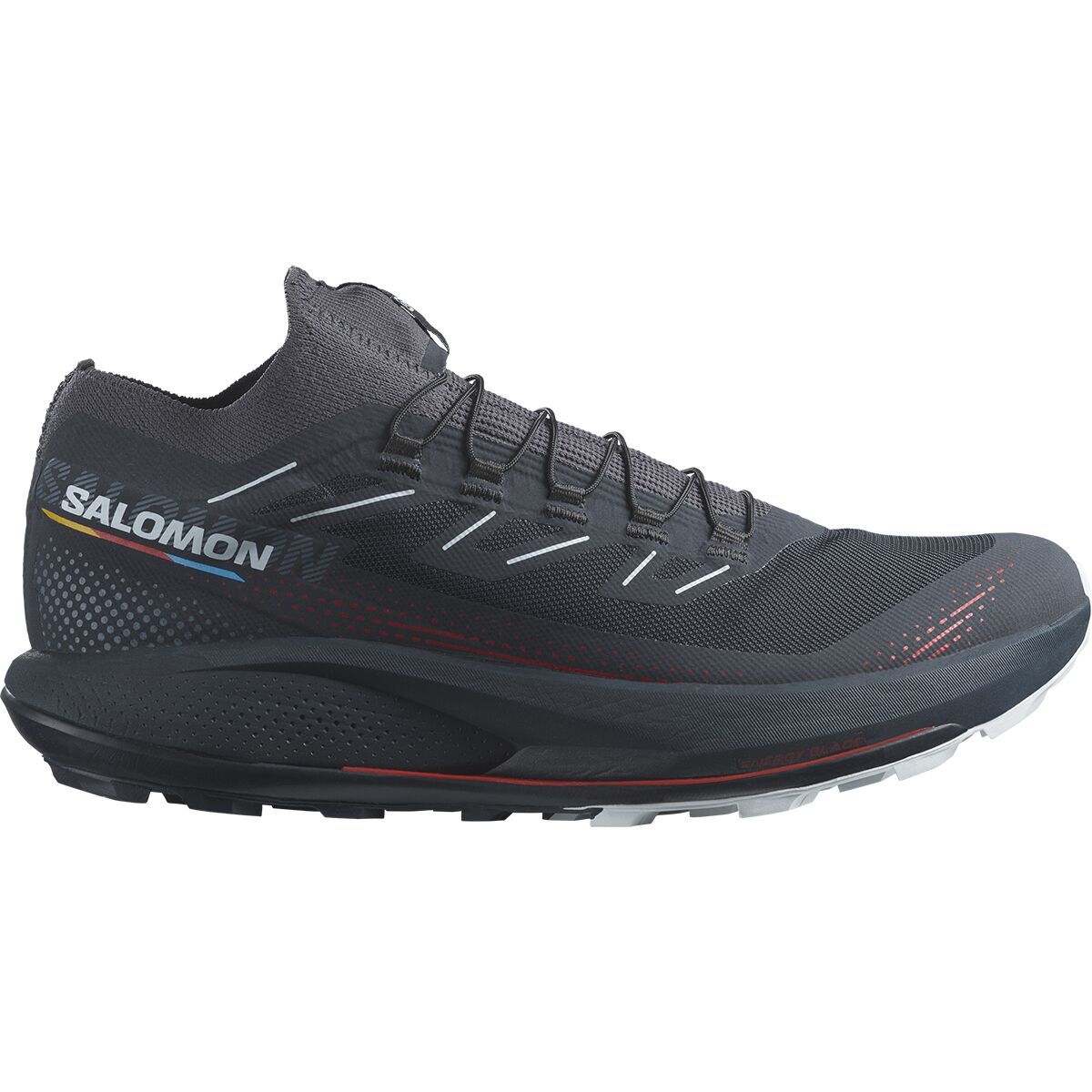 Salomon S/Lab Pulsar Pro Trail Running Shoe - Men's Carbon Fiery Red Arctic Ice, US 9.0/UK 8.5