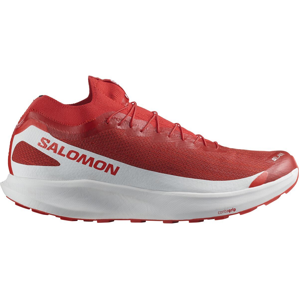 Salomon S/Lab Pulsar 2 Trail Running Shoe Fiery Red Fiery Red White, US 13.0/UK 12.5