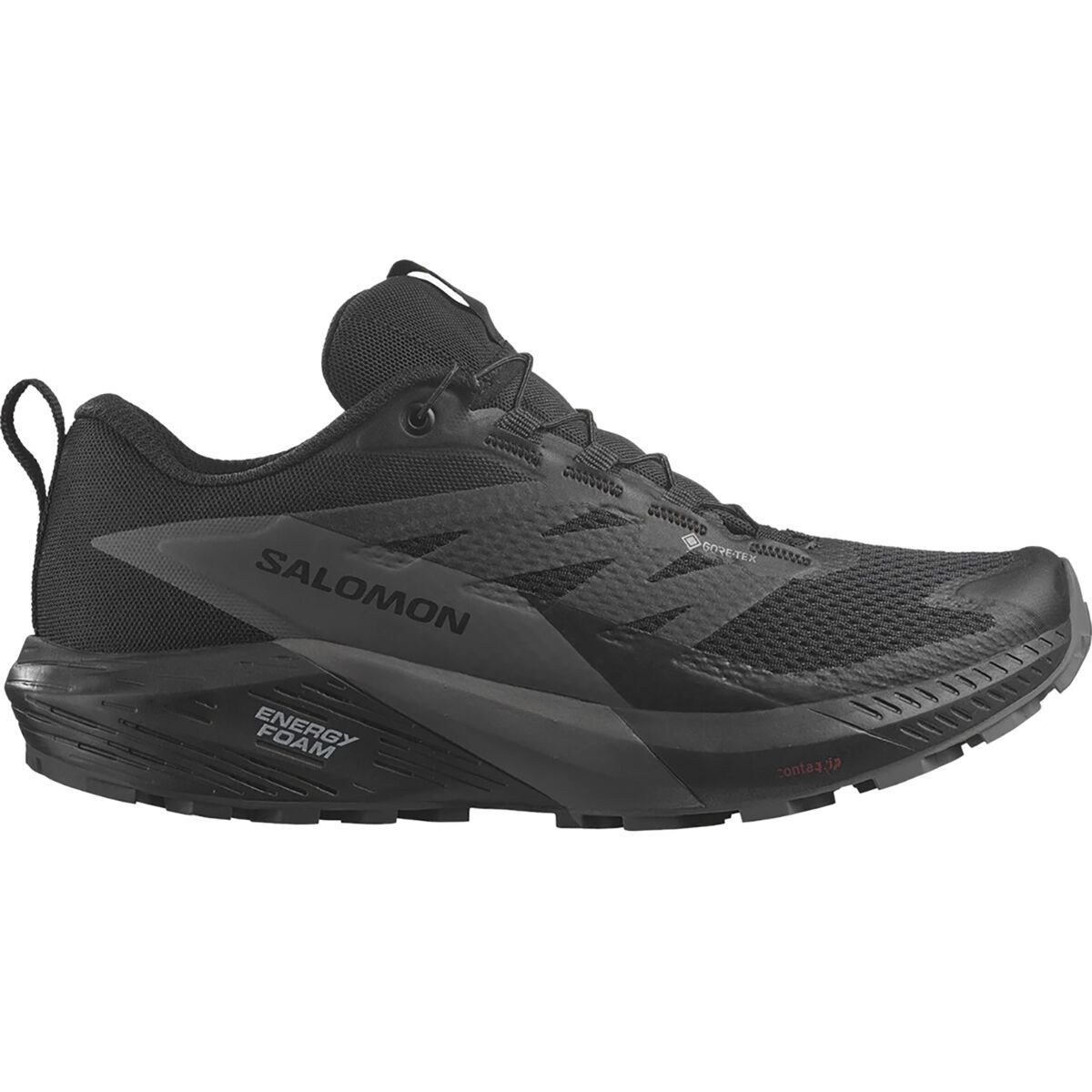 Salomon Sense Ride 5 GTX Trail Running Shoe - Women's Black Magnet Black, US 9.5/UK 8.0