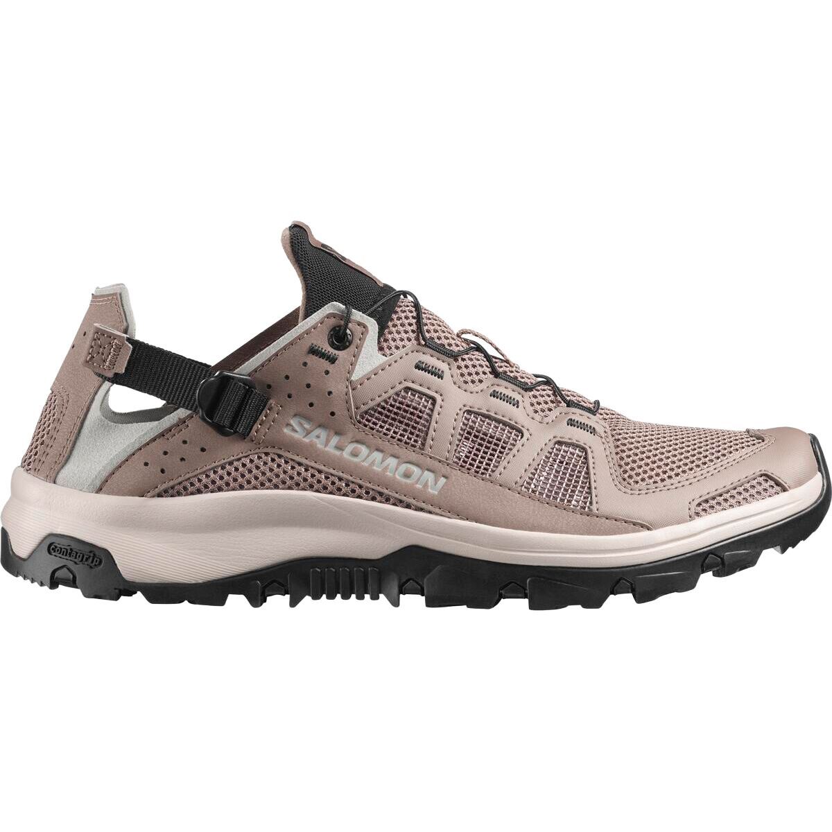 Image of Salomon Techamphibian 5 Water Shoe - Men's Walnut/Wrought Iron/Black, US 11.0/UK 10.5