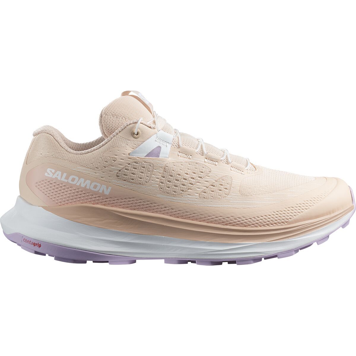 Salomon Ultra Glide 2 Trail Running Shoe - Women's Tender Peach Orchid Bloom White, US 6.5/UK 5.0